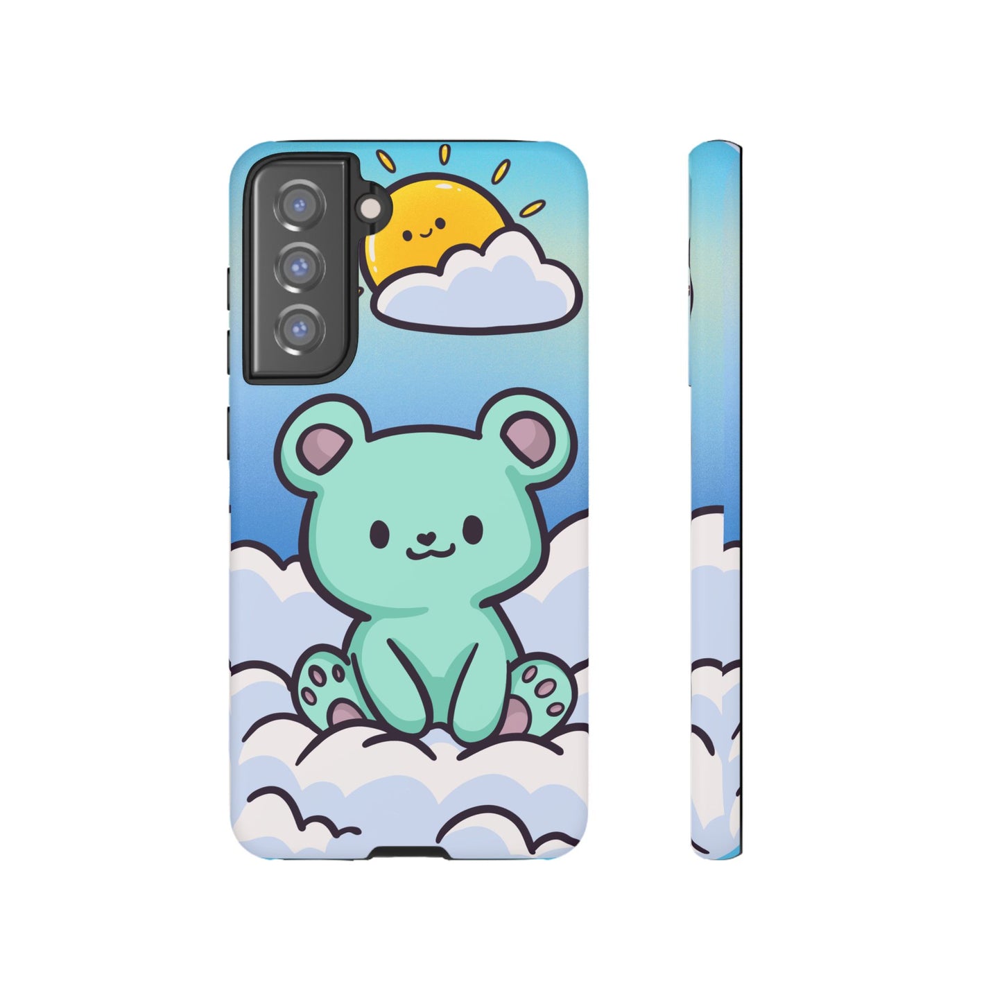 Cloud Cub Morning Sky Bear Phone Case - Pink X Holic