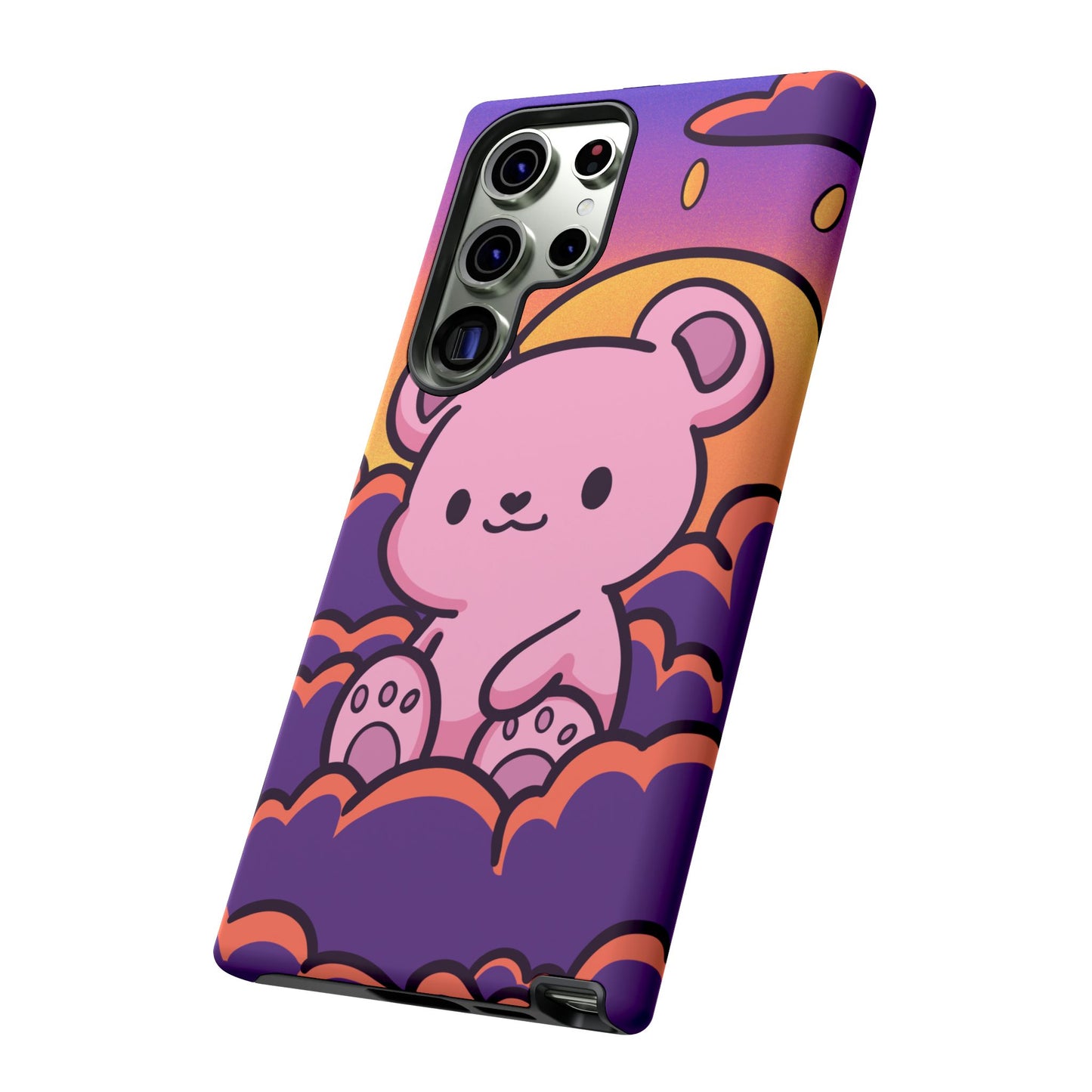 Cloud Cub Sunset Sky Bear Phone Case