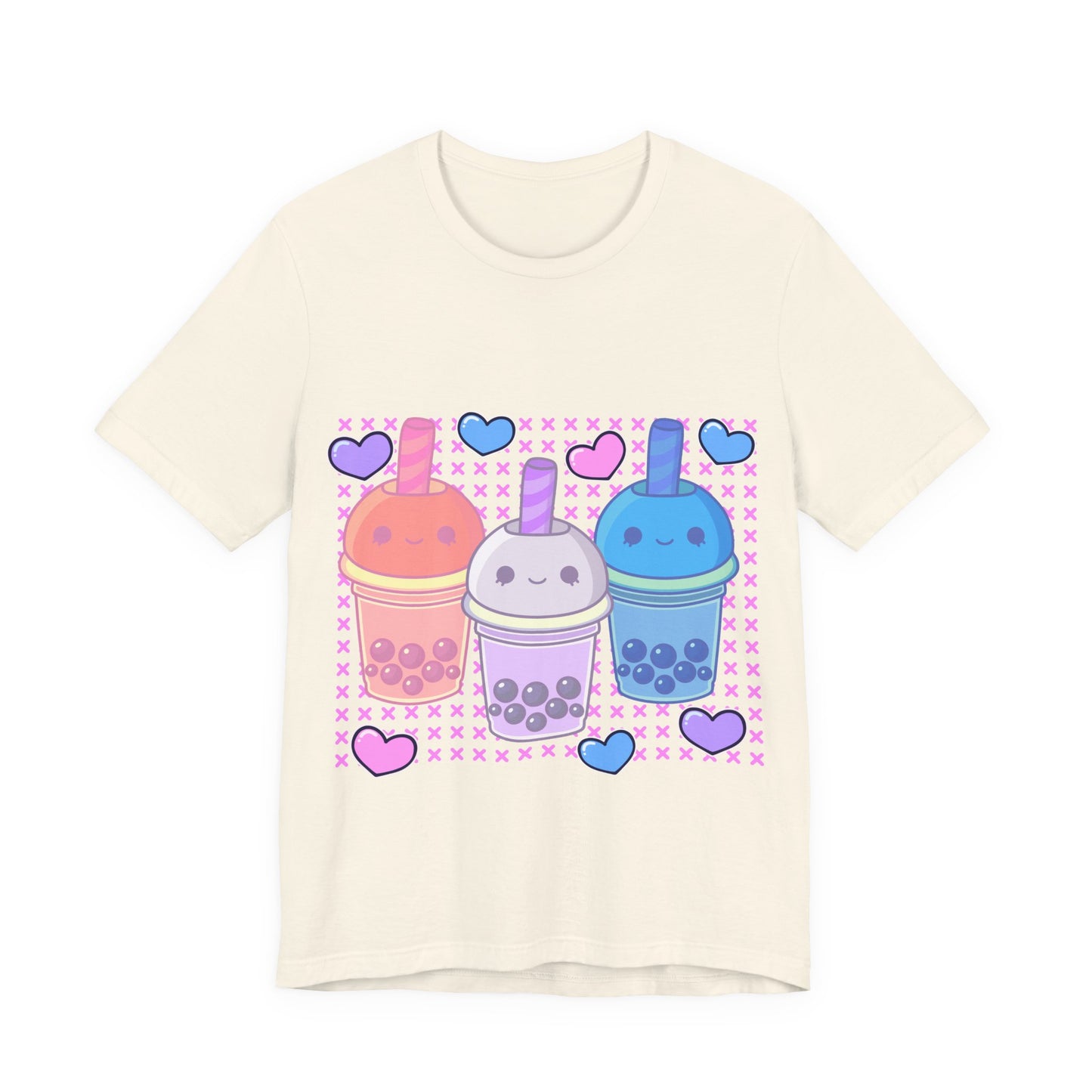 Cute Bubble Tea Kawaii T Shirt - Pink X Holic