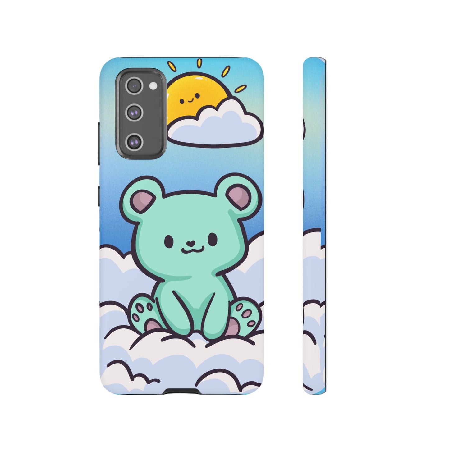 Cloud Cub Morning Sky Bear Phone Case - Pink X Holic
