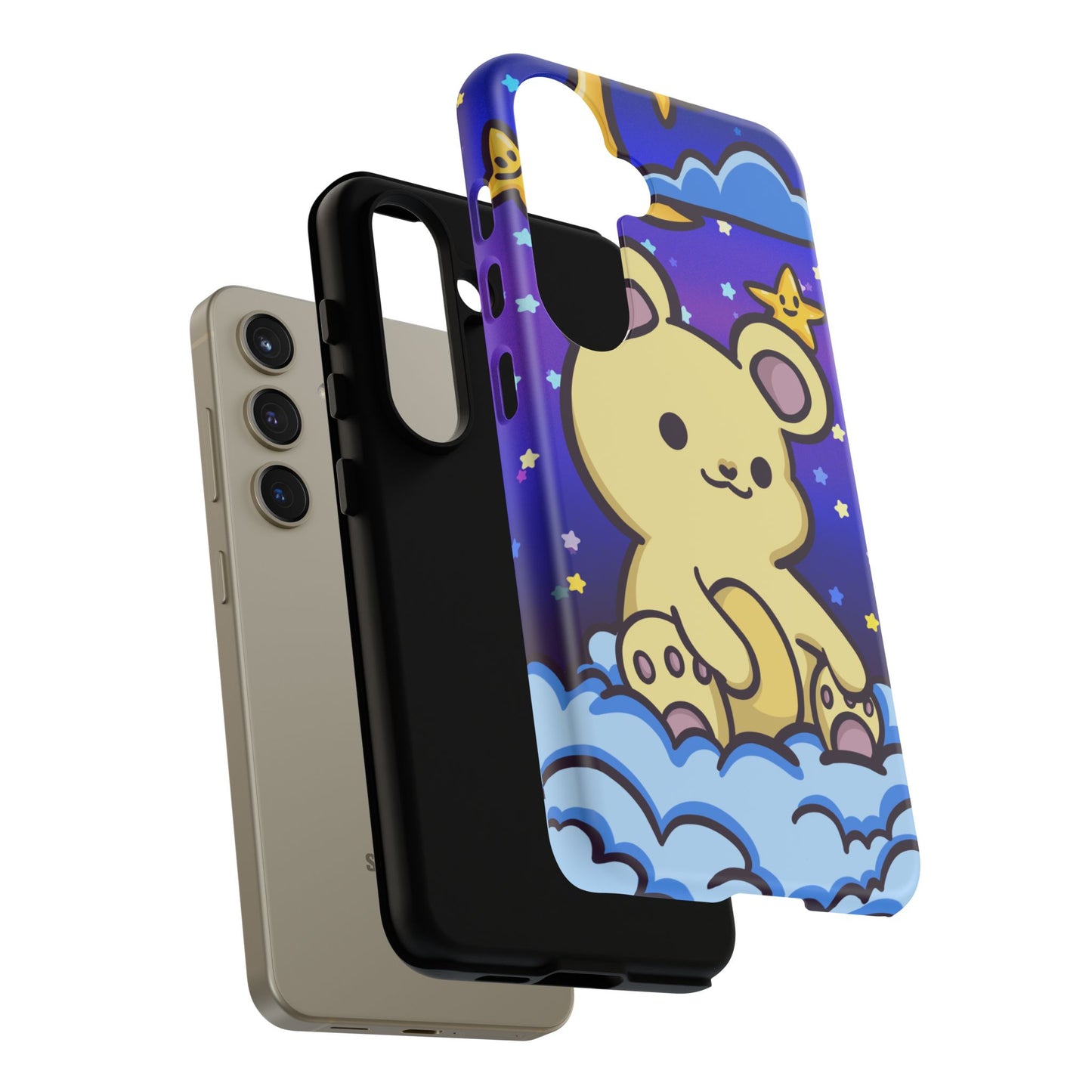 Cloud Cub Nighttime Sky Bear Phone Case