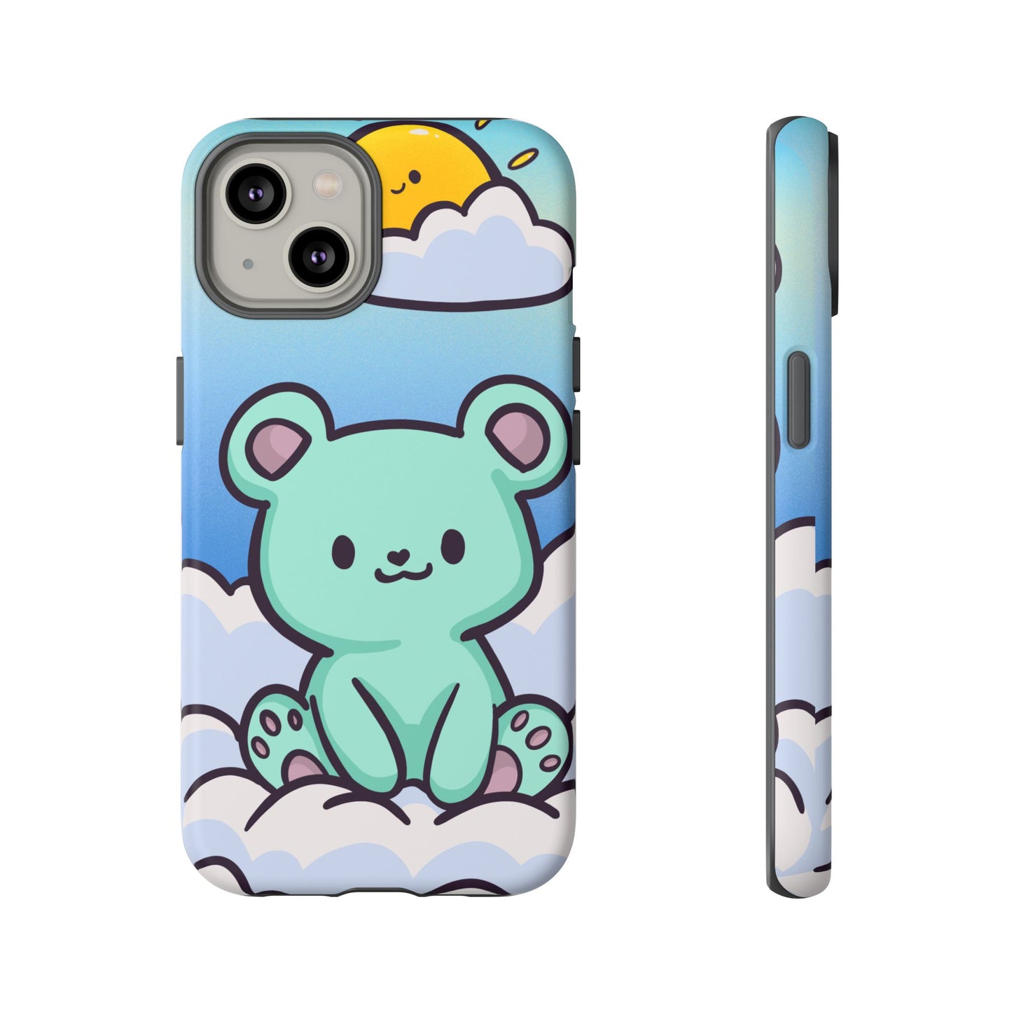 Cloud Cub Morning Sky Bear Phone Case - Pink X Holic