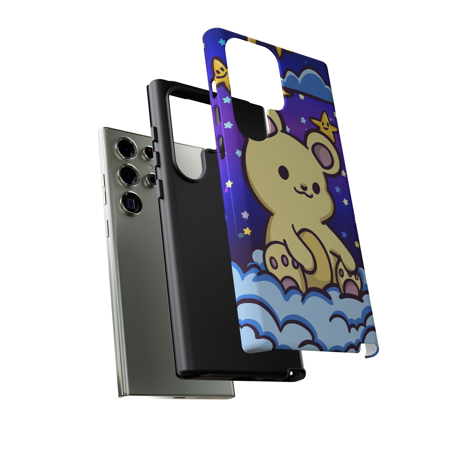 Cloud Cub Nighttime Sky Bear Phone Case