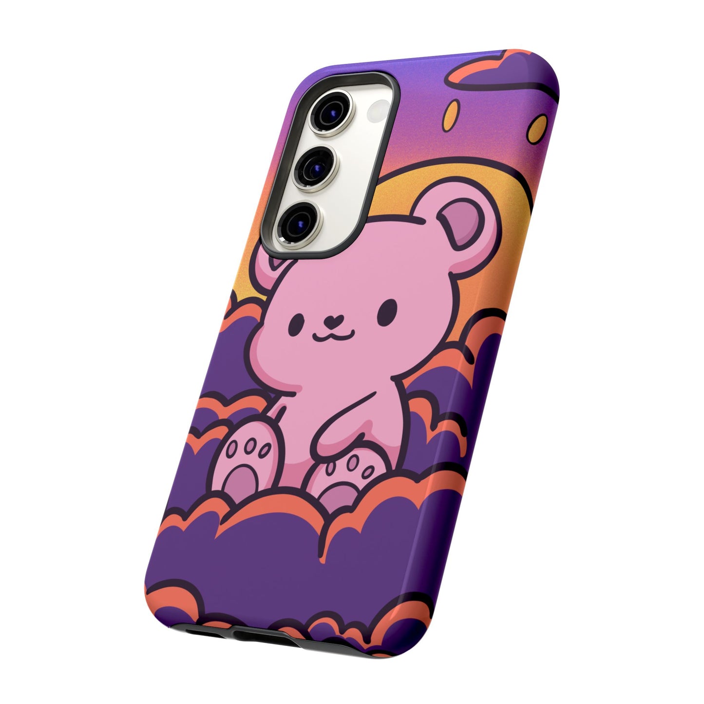Cloud Cub Sunset Sky Bear Phone Case