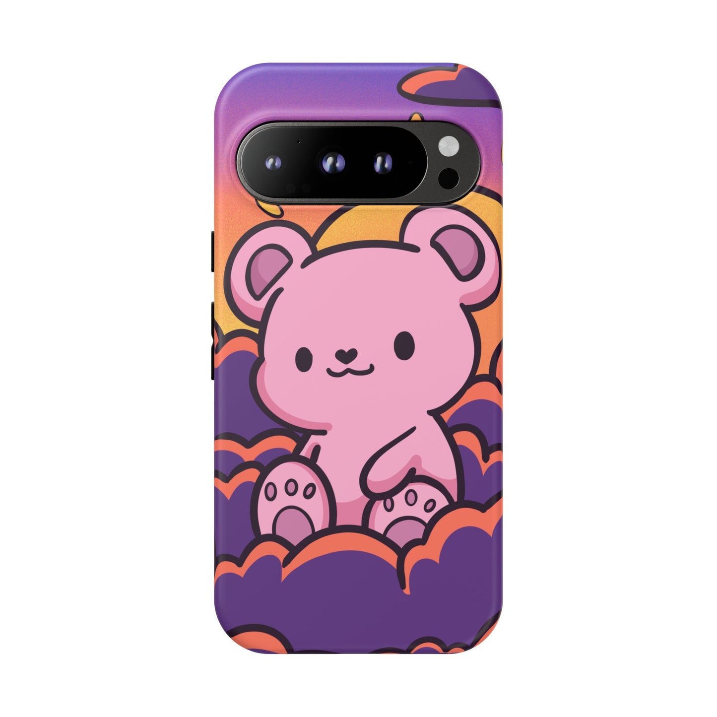Cloud Cub Sunset Sky Bear Phone Case