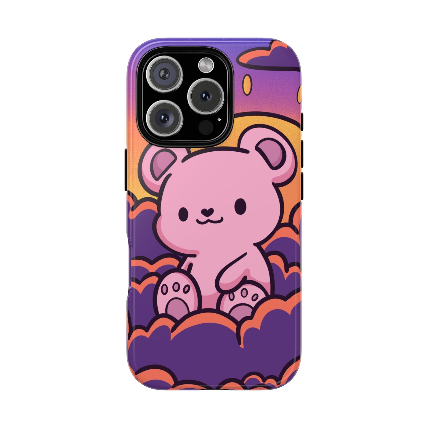 Cloud Cub Sunset Sky Bear Phone Case