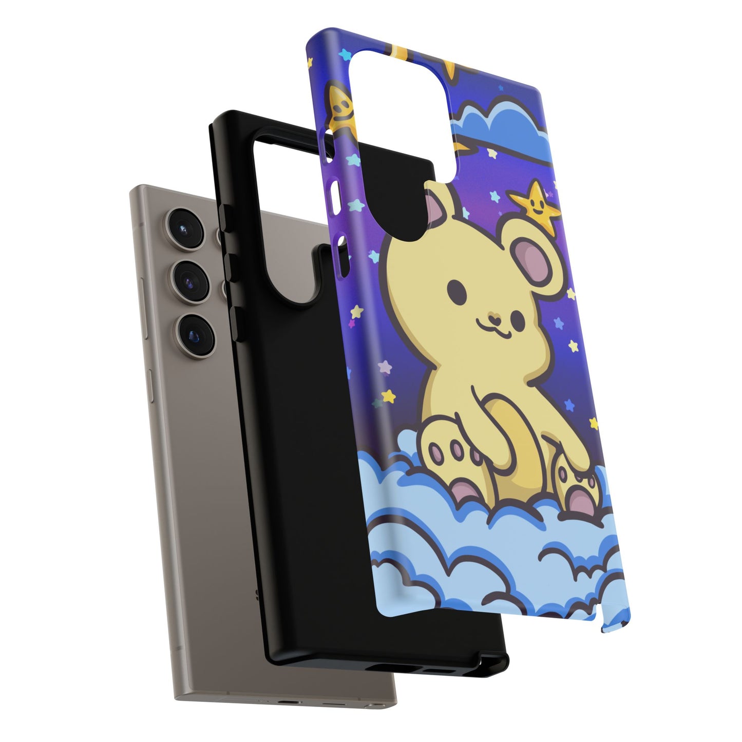 Cloud Cub Nighttime Sky Bear Phone Case