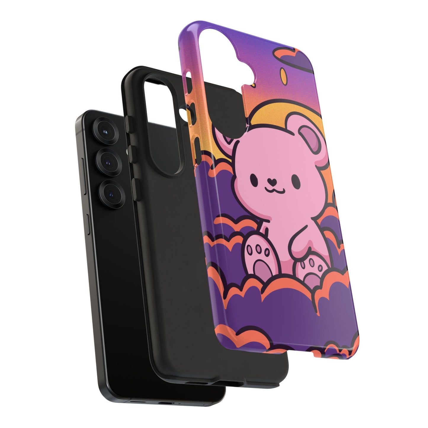 Cloud Cub Sunset Sky Bear Phone Case