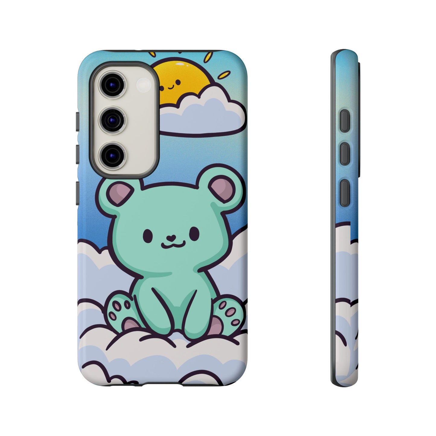 Cloud Cub Morning Sky Bear Phone Case - Pink X Holic