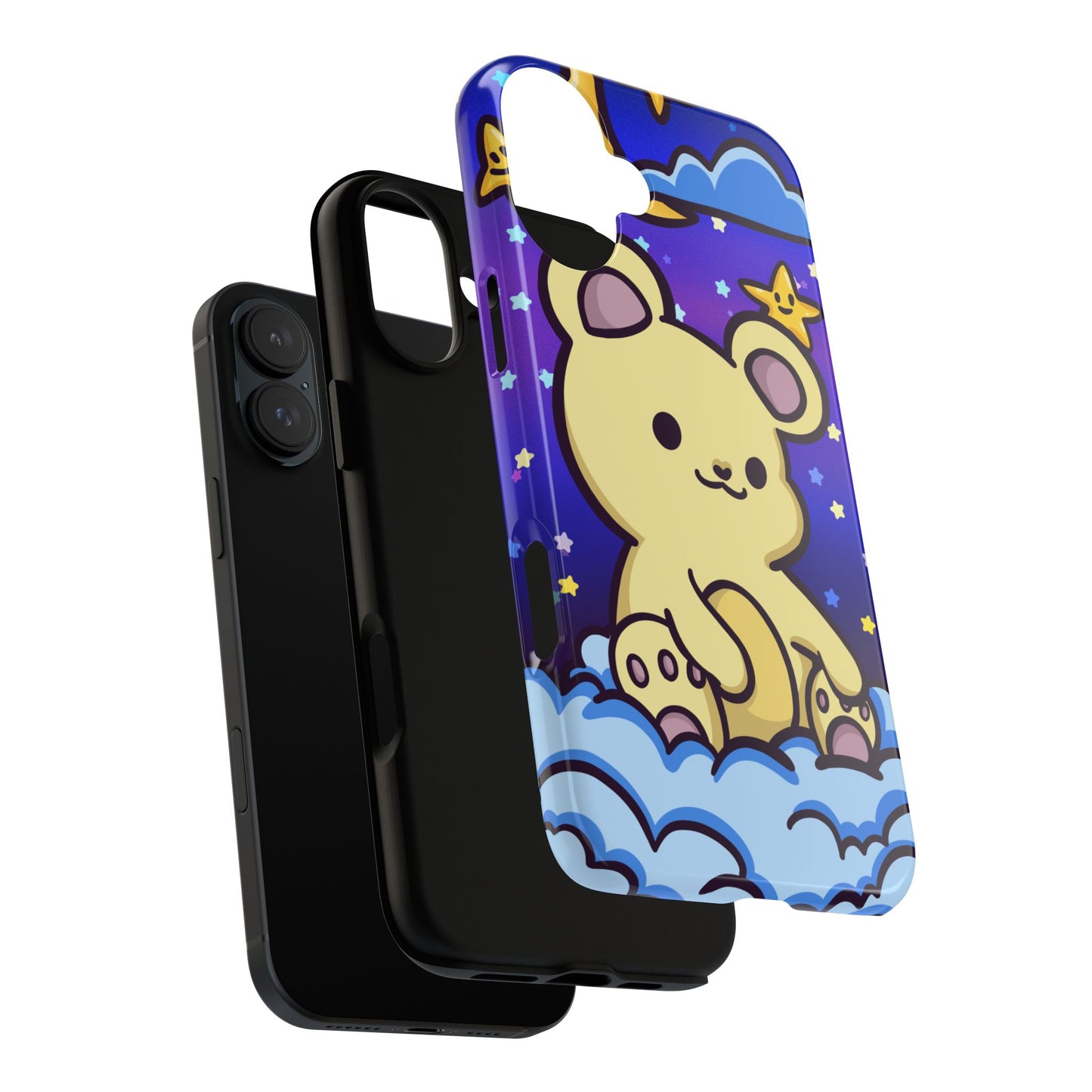 Cloud Cub Nighttime Sky Bear Phone Case