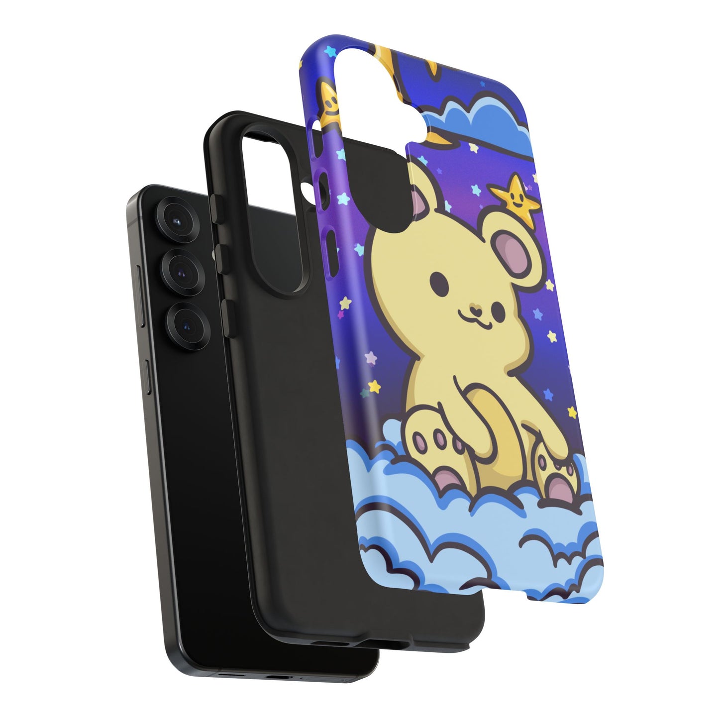Cloud Cub Nighttime Sky Bear Phone Case