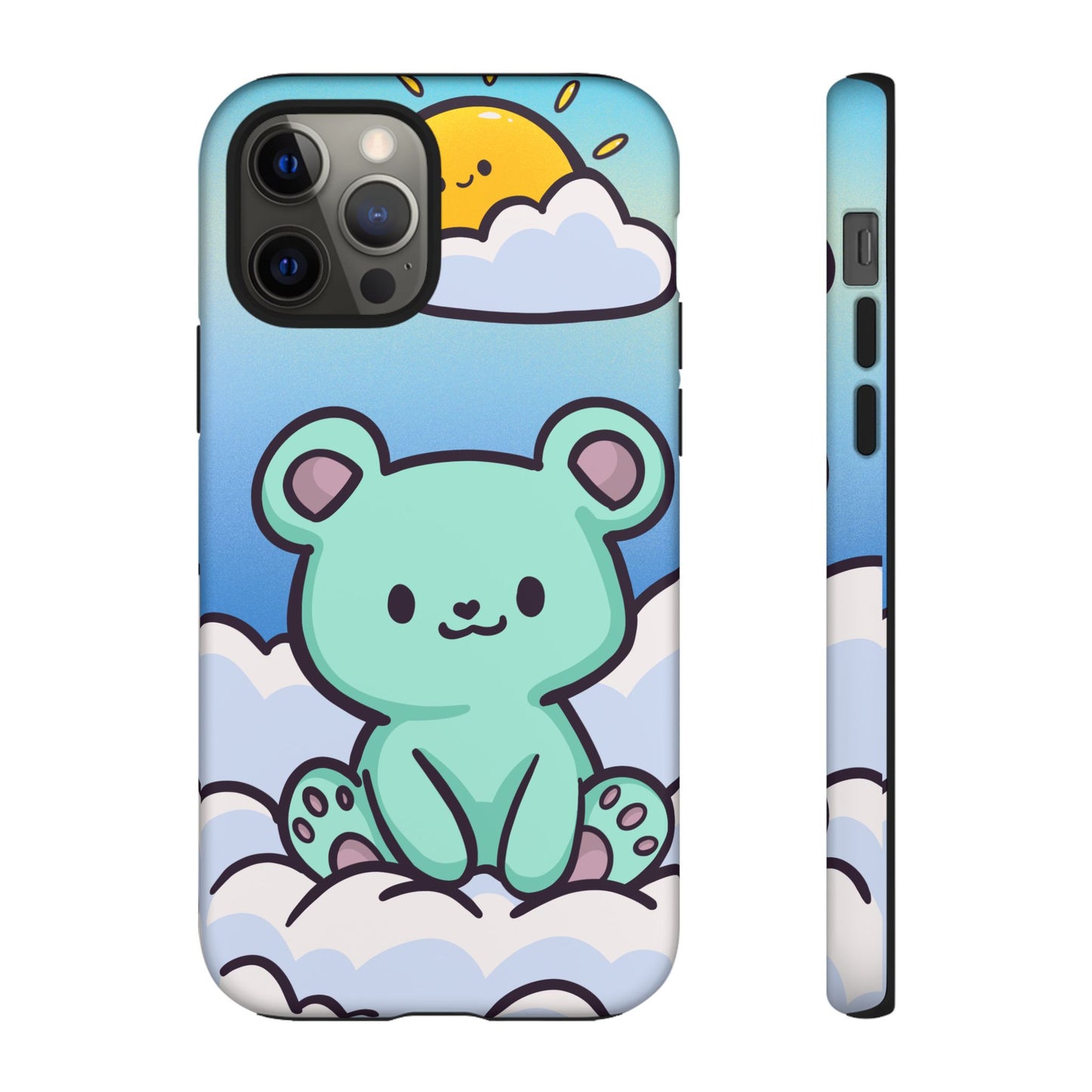 Cloud Cub Morning Sky Bear Phone Case - Pink X Holic