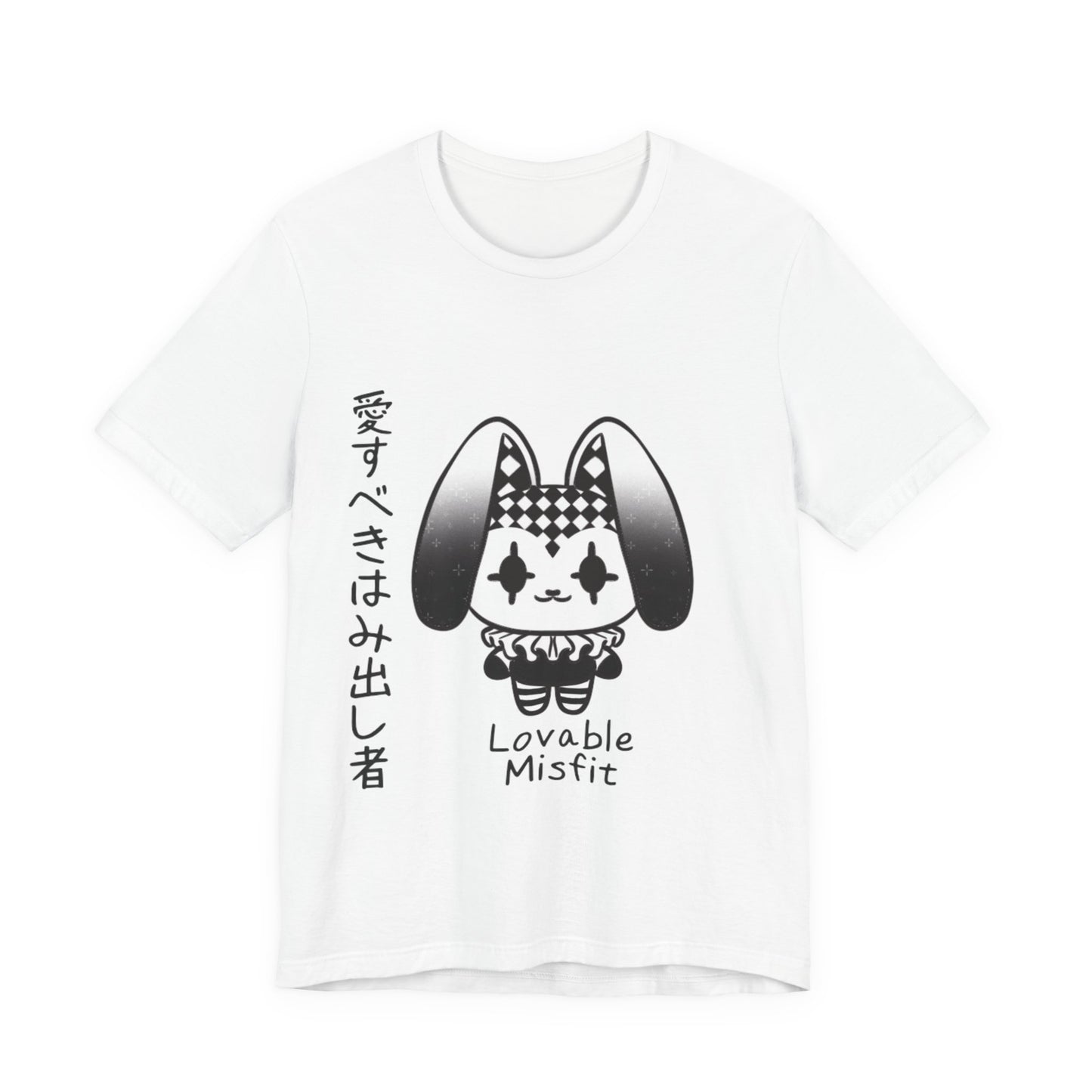 Lovable Misfit Clown Bunny T Shirt - Pink X Holic