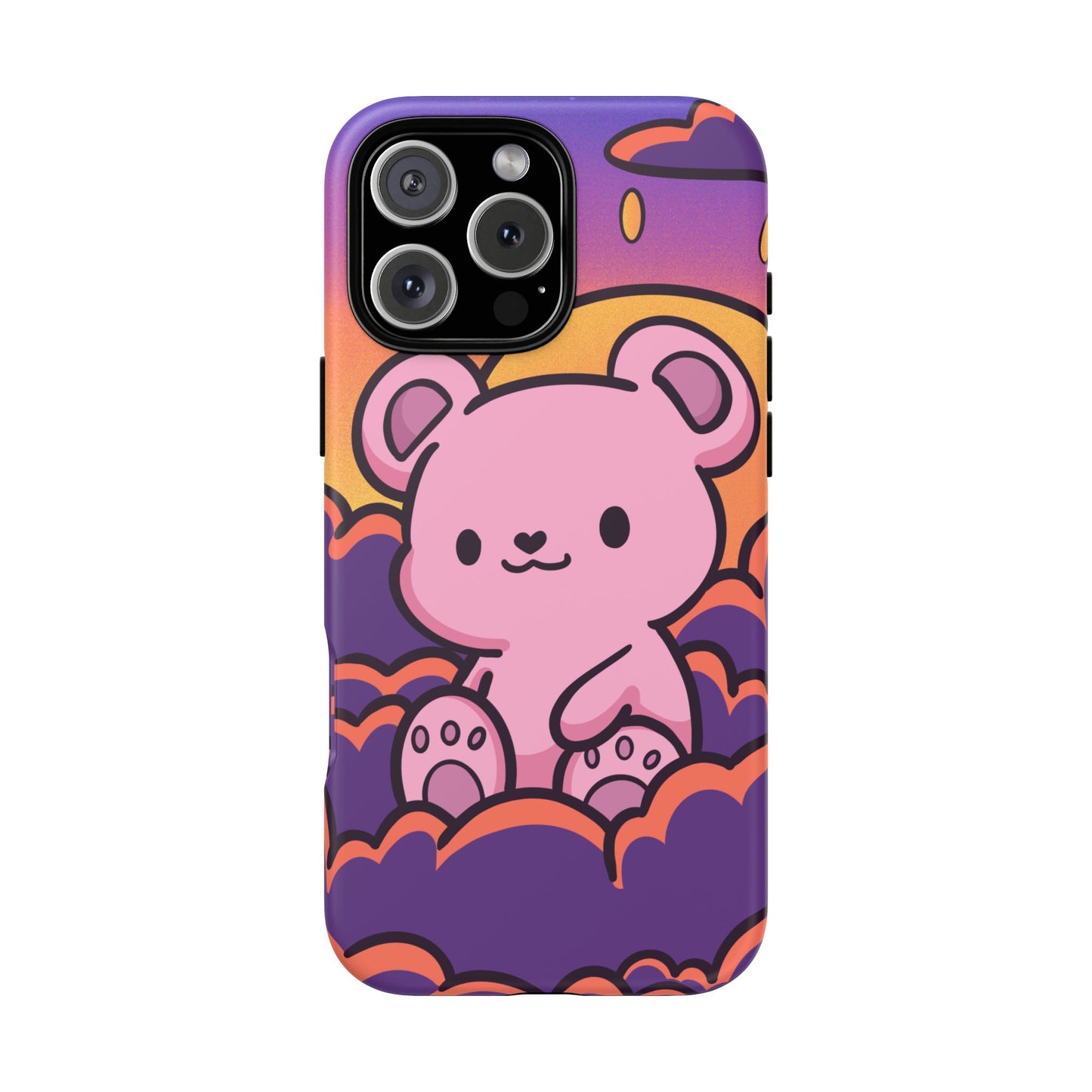 Cloud Cub Sunset Sky Bear Phone Case