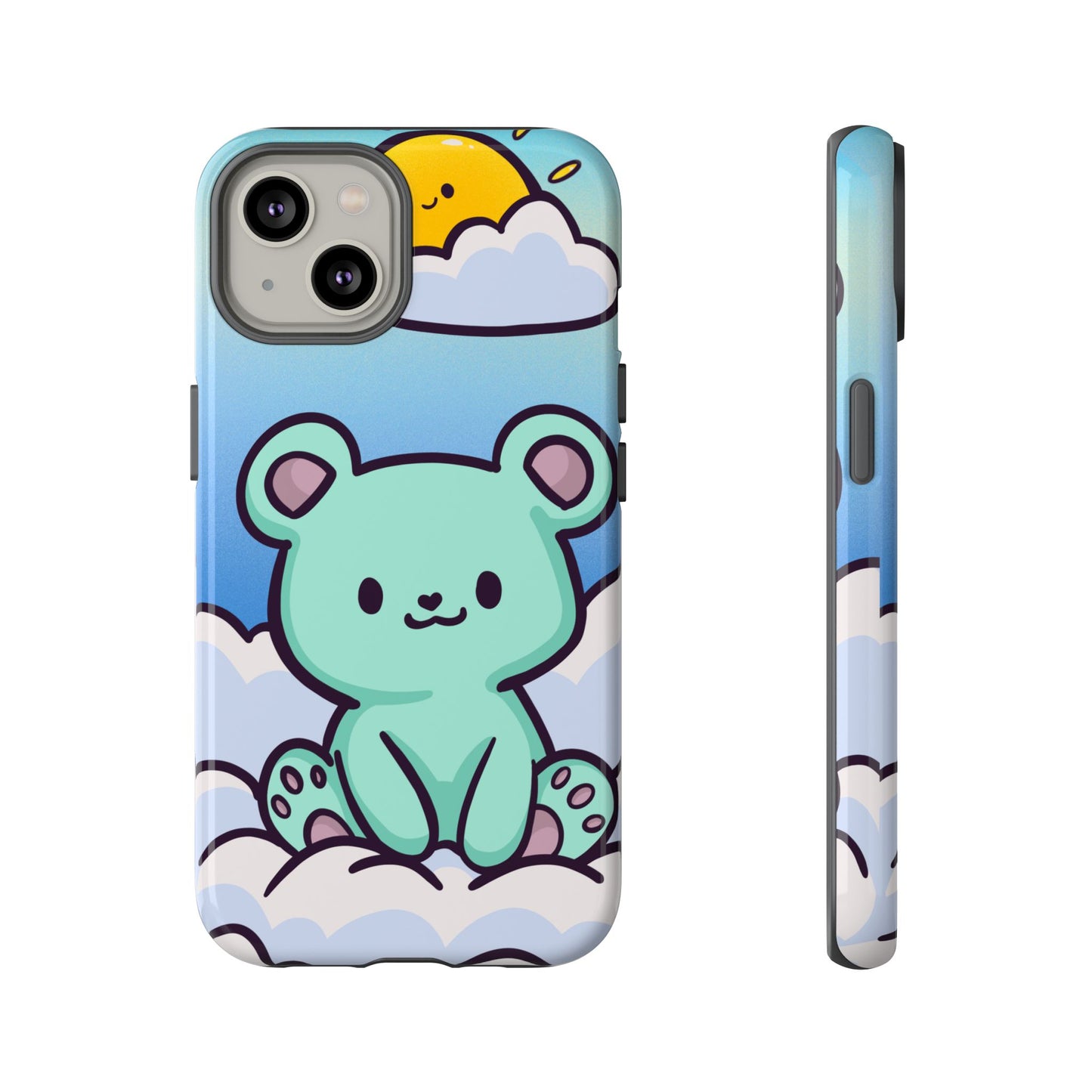 Cloud Cub Morning Sky Bear Phone Case - Pink X Holic