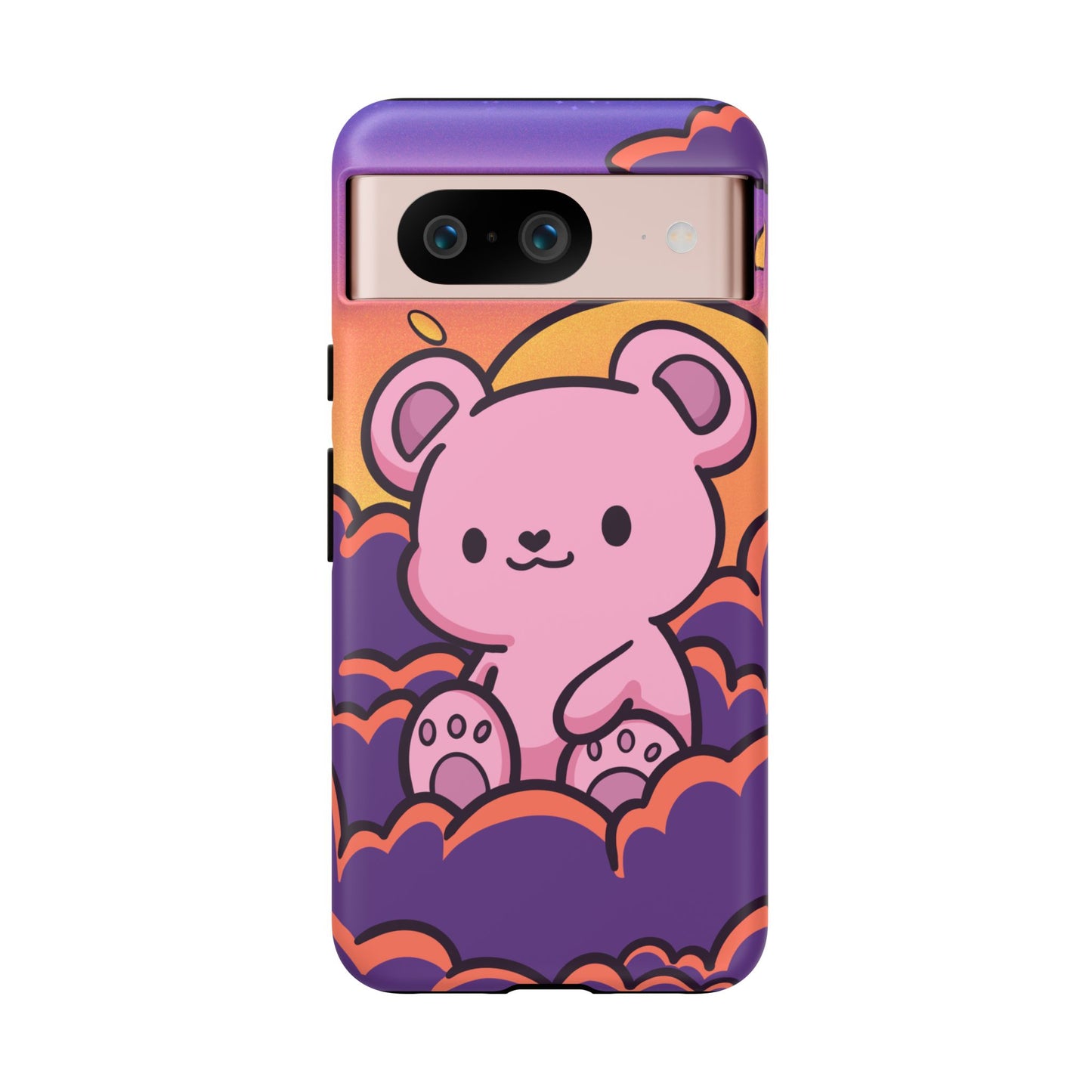 Cloud Cub Sunset Sky Bear Phone Case