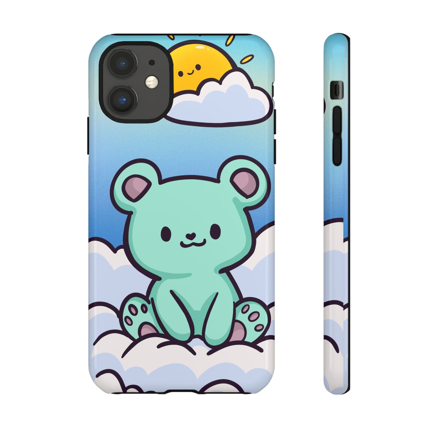 Cloud Cub Morning Sky Bear Phone Case - Pink X Holic
