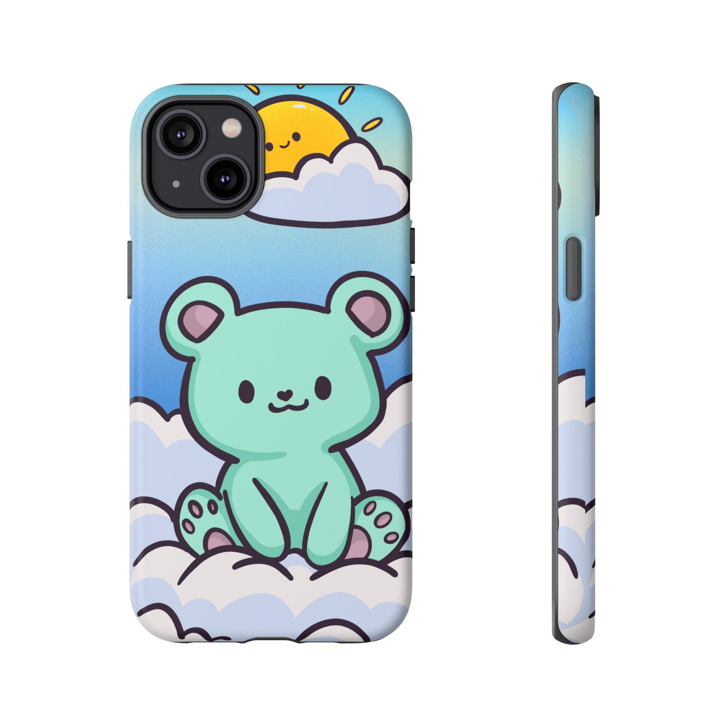Cloud Cub Morning Sky Bear Phone Case - Pink X Holic