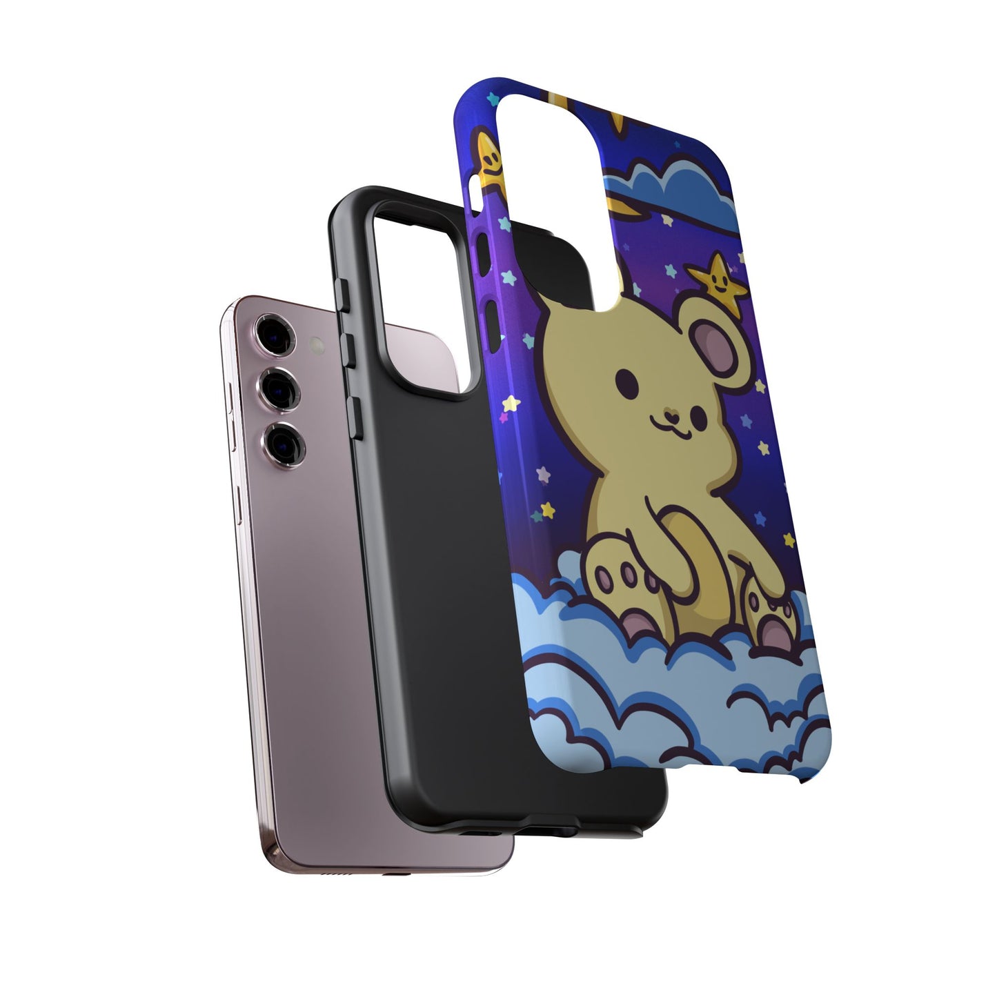 Cloud Cub Nighttime Sky Bear Phone Case