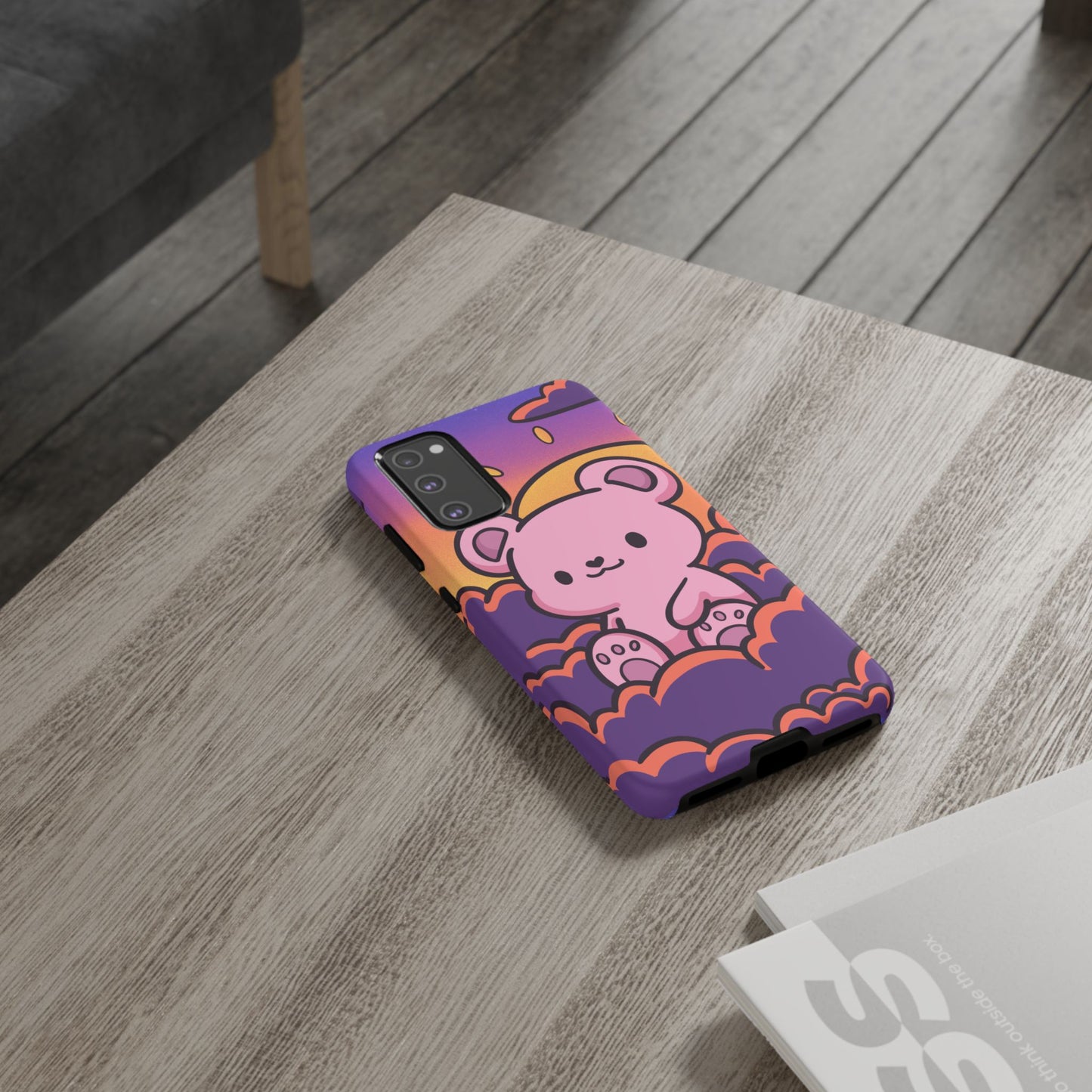 Cloud Cub Sunset Sky Bear Phone Case