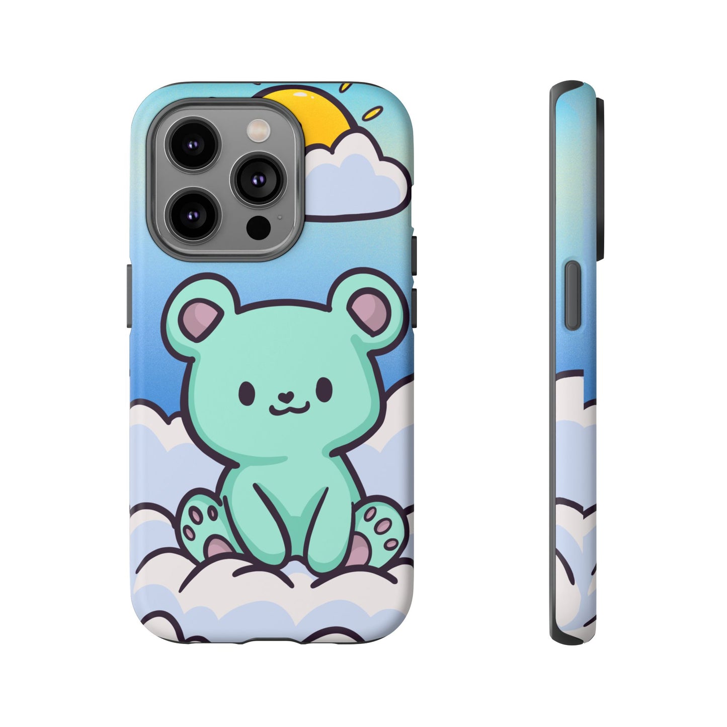 Cloud Cub Morning Sky Bear Phone Case - Pink X Holic