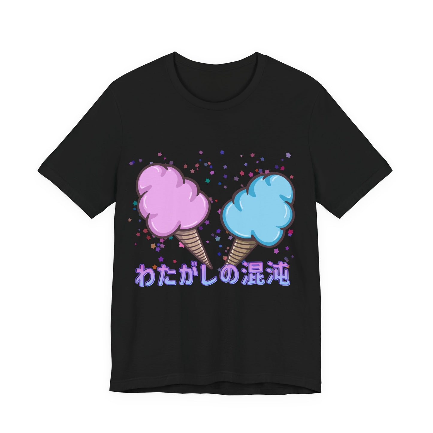 Cotton Candy Chaos in Japanese T Shirt - Pink X Holic