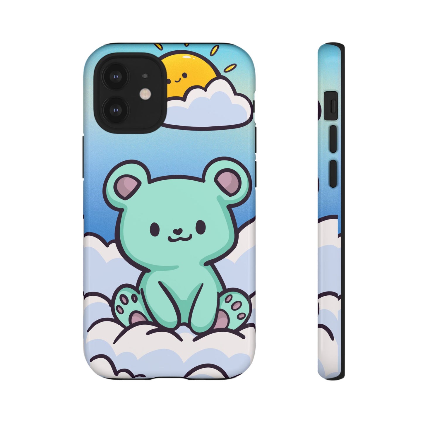 Cloud Cub Morning Sky Bear Phone Case - Pink X Holic