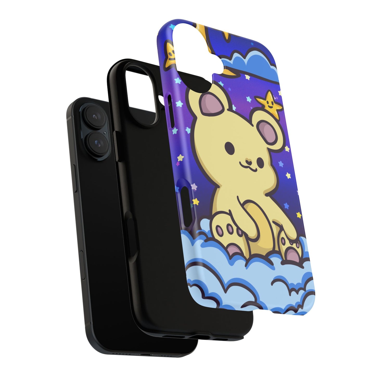 Cloud Cub Nighttime Sky Bear Phone Case