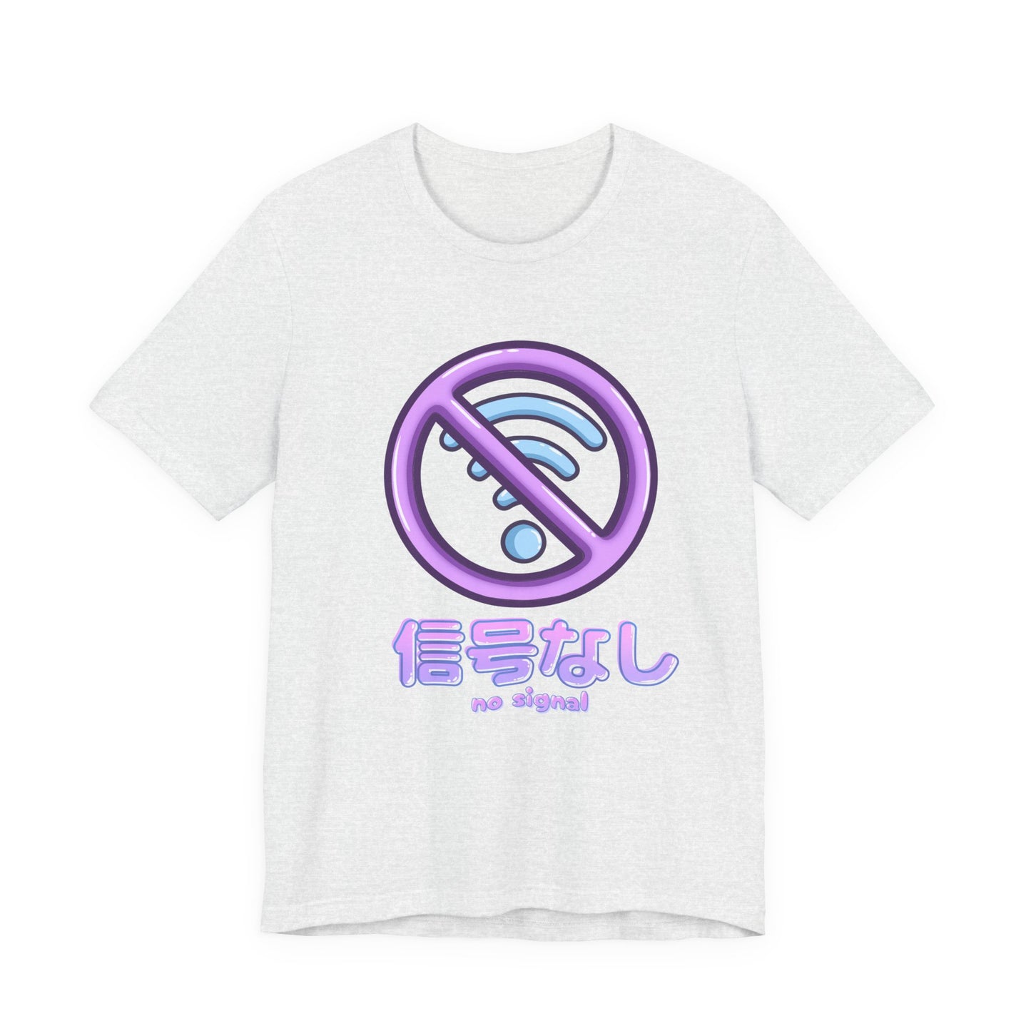Cute No Signal Wifi T Shirt - Pink X Holic