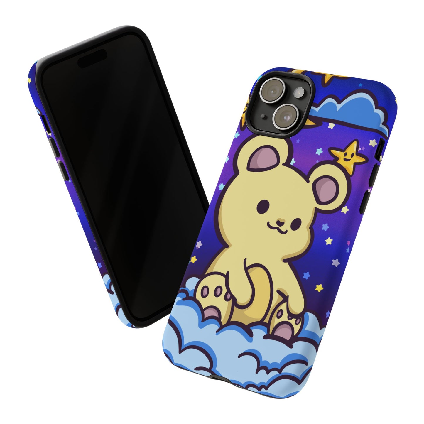 Cloud Cub Nighttime Sky Bear Phone Case