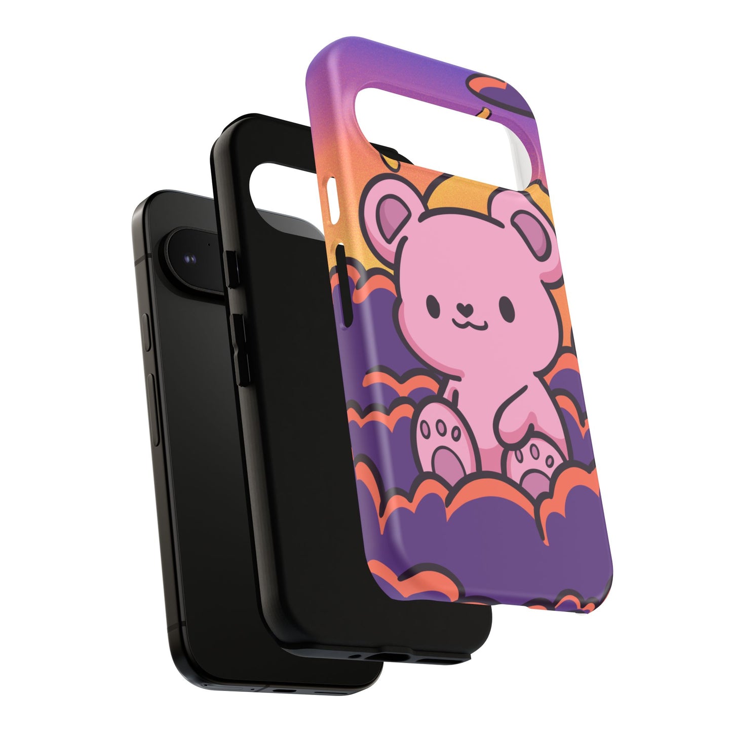 Cloud Cub Sunset Sky Bear Phone Case
