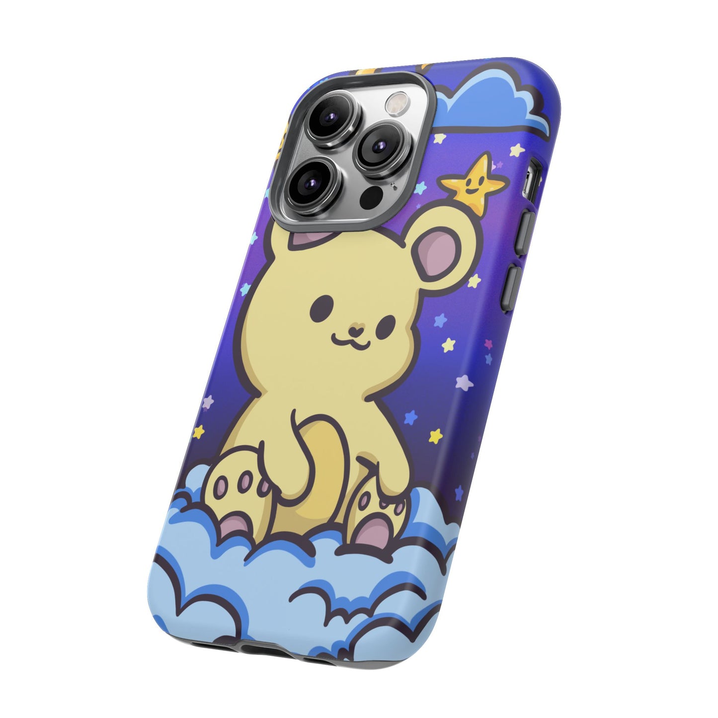 Cloud Cub Nighttime Sky Bear Phone Case