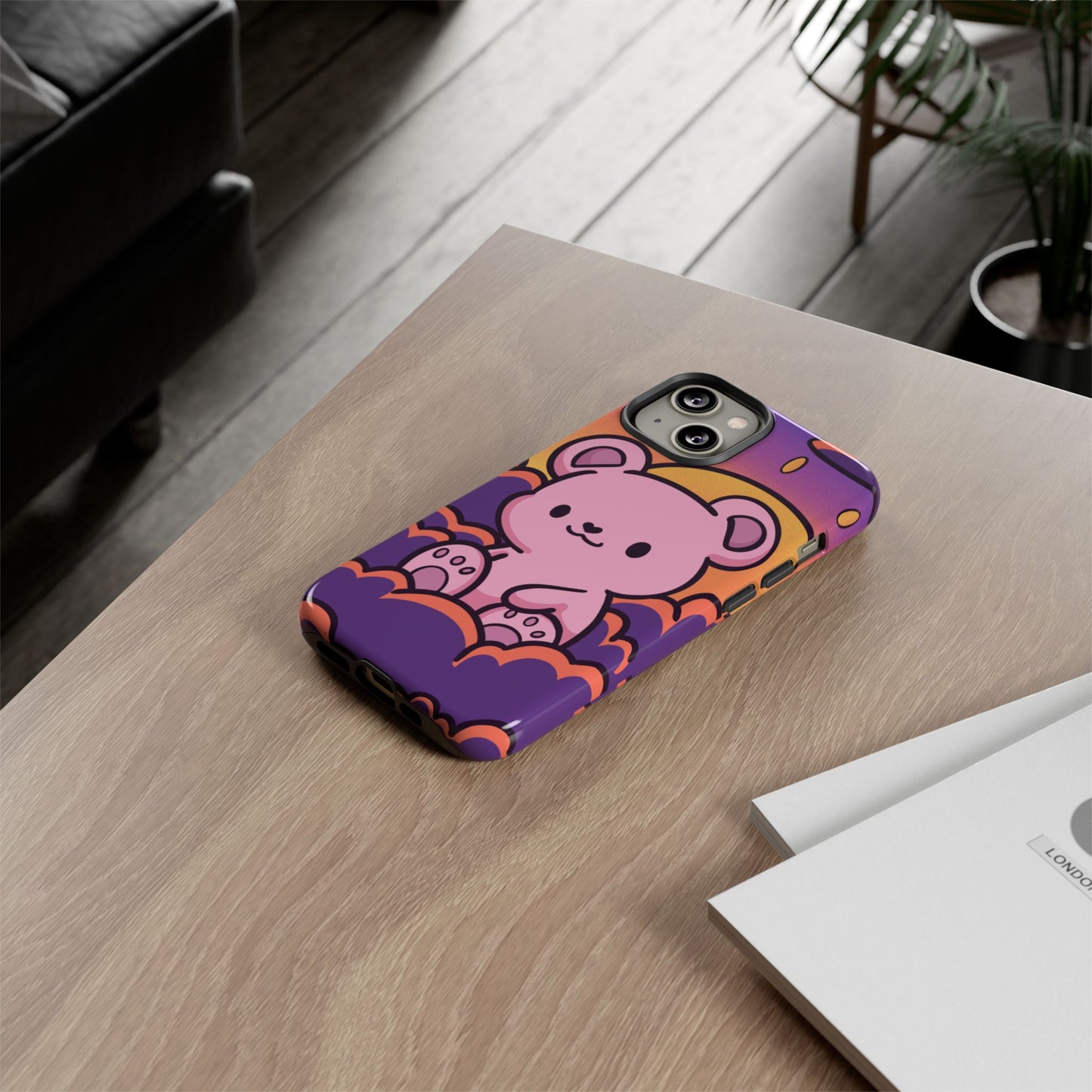 Cloud Cub Sunset Sky Bear Phone Case