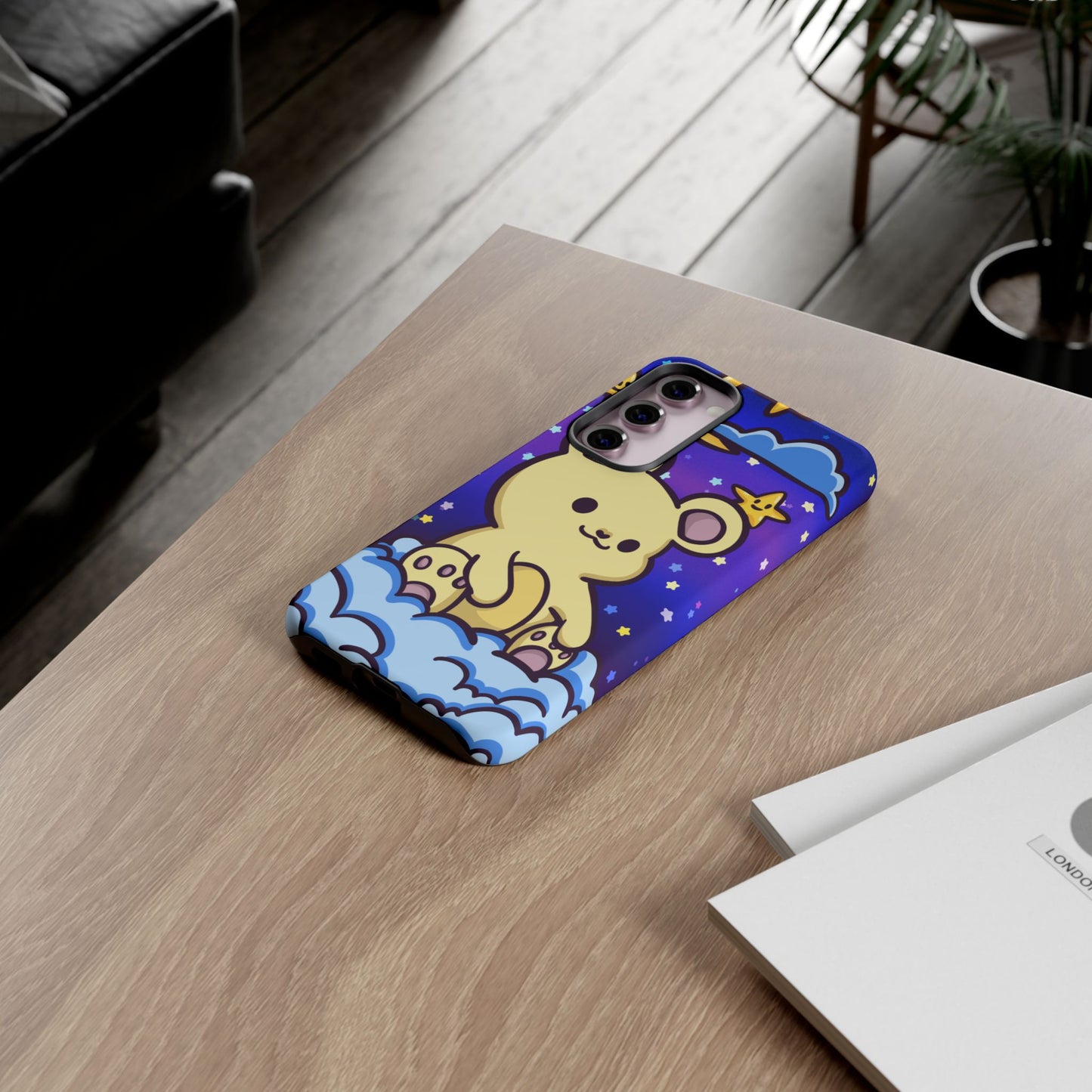 Cloud Cub Nighttime Sky Bear Phone Case