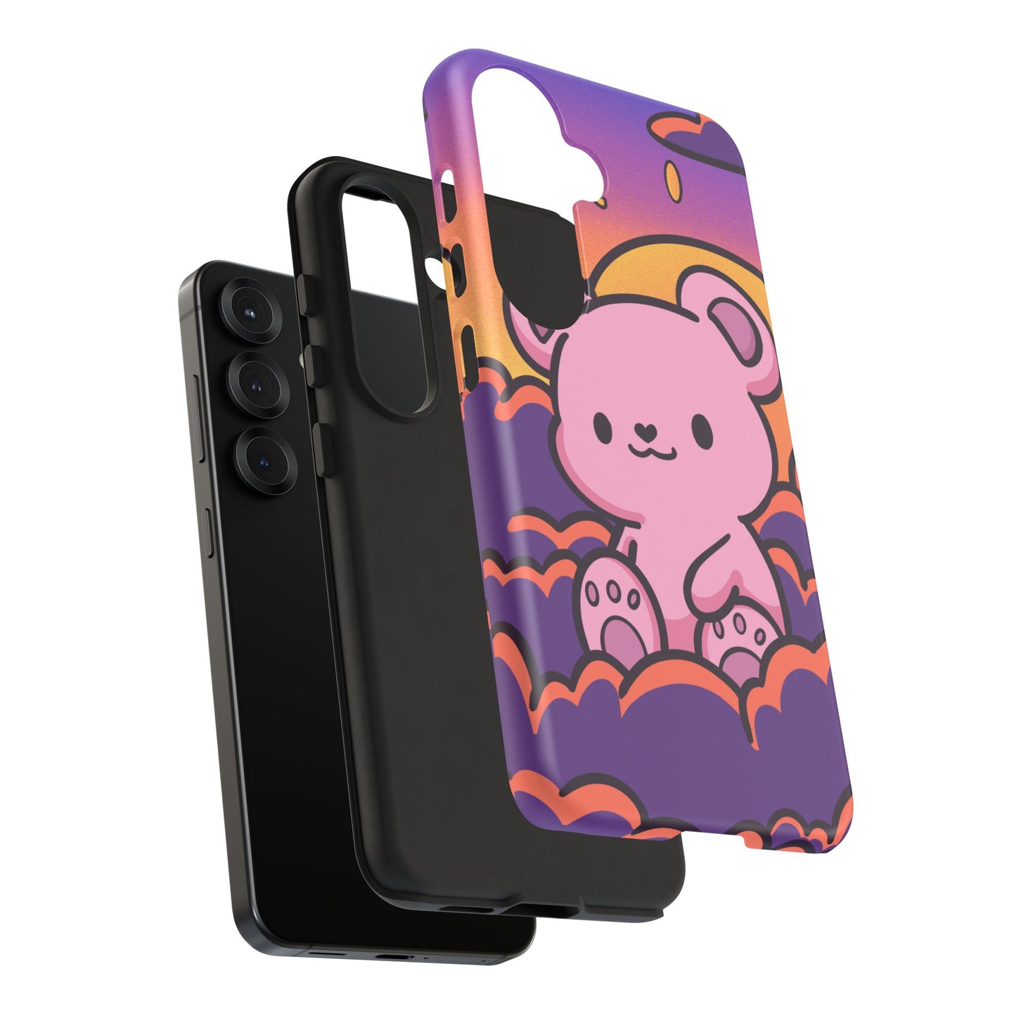 Cloud Cub Sunset Sky Bear Phone Case