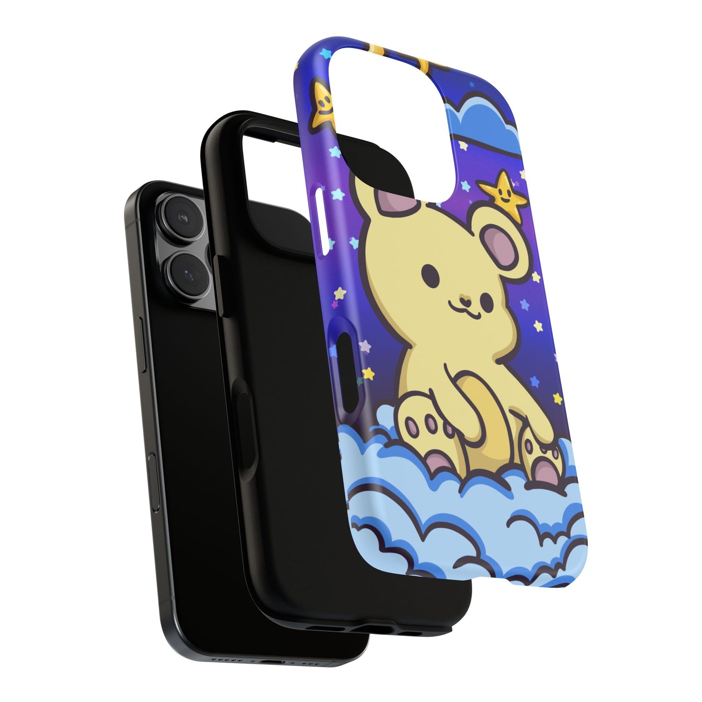 Cloud Cub Nighttime Sky Bear Phone Case