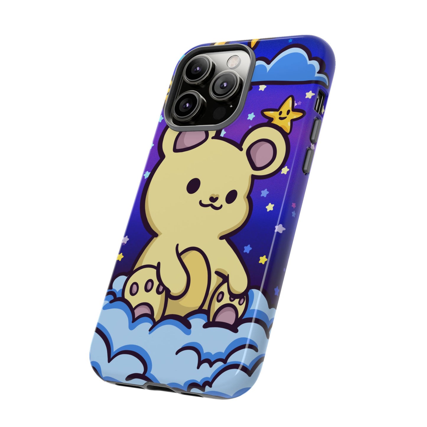 Cloud Cub Nighttime Sky Bear Phone Case