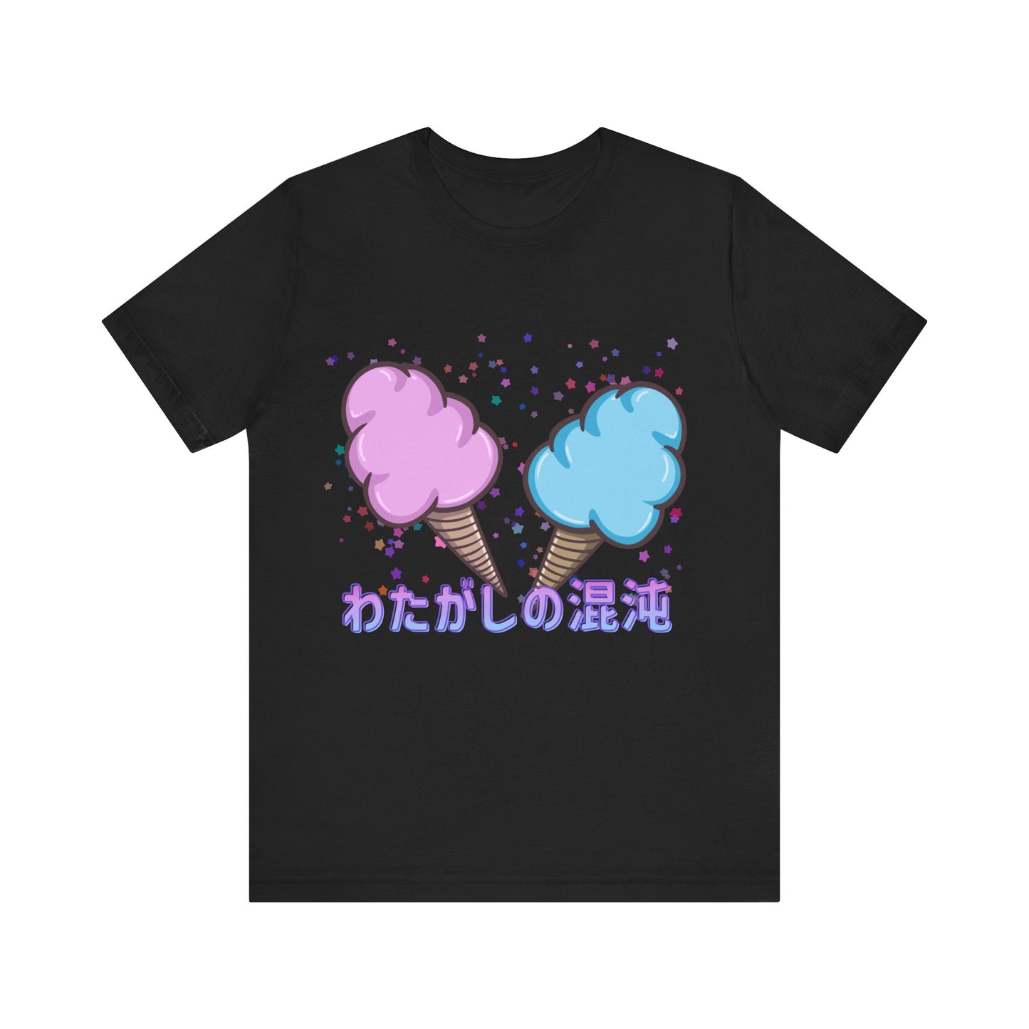Cotton Candy Chaos in Japanese T Shirt - Pink X Holic