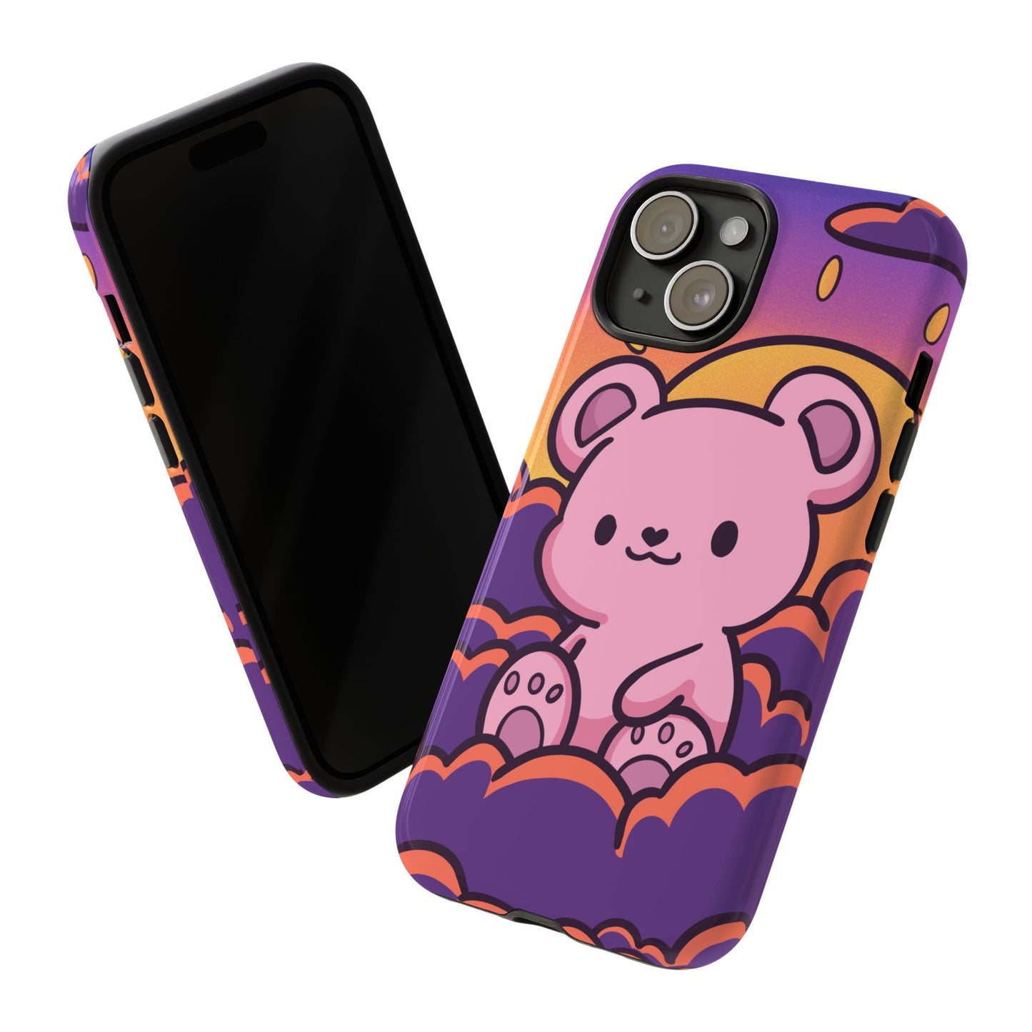 Cloud Cub Sunset Sky Bear Phone Case