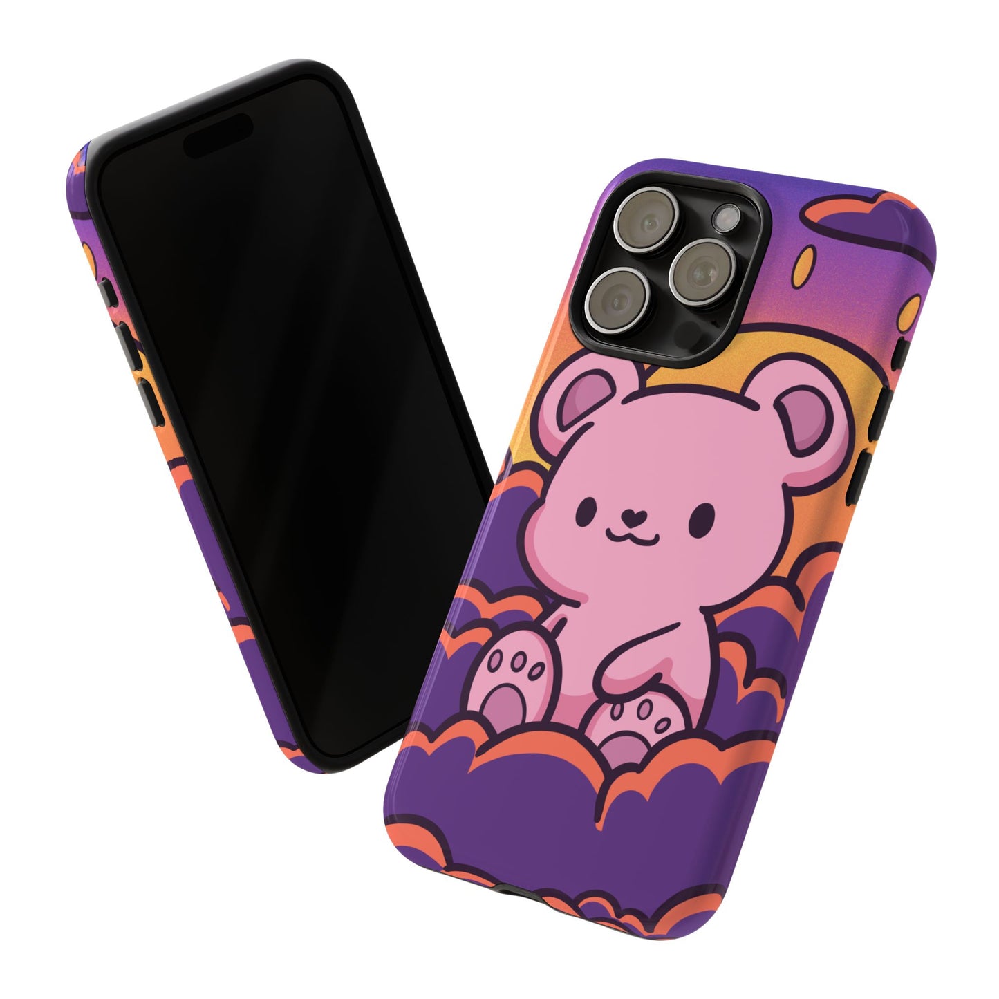Cloud Cub Sunset Sky Bear Phone Case