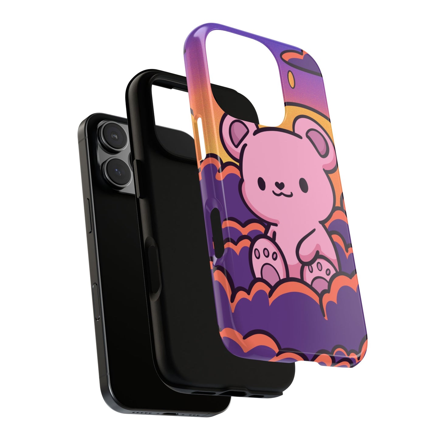 Cloud Cub Sunset Sky Bear Phone Case