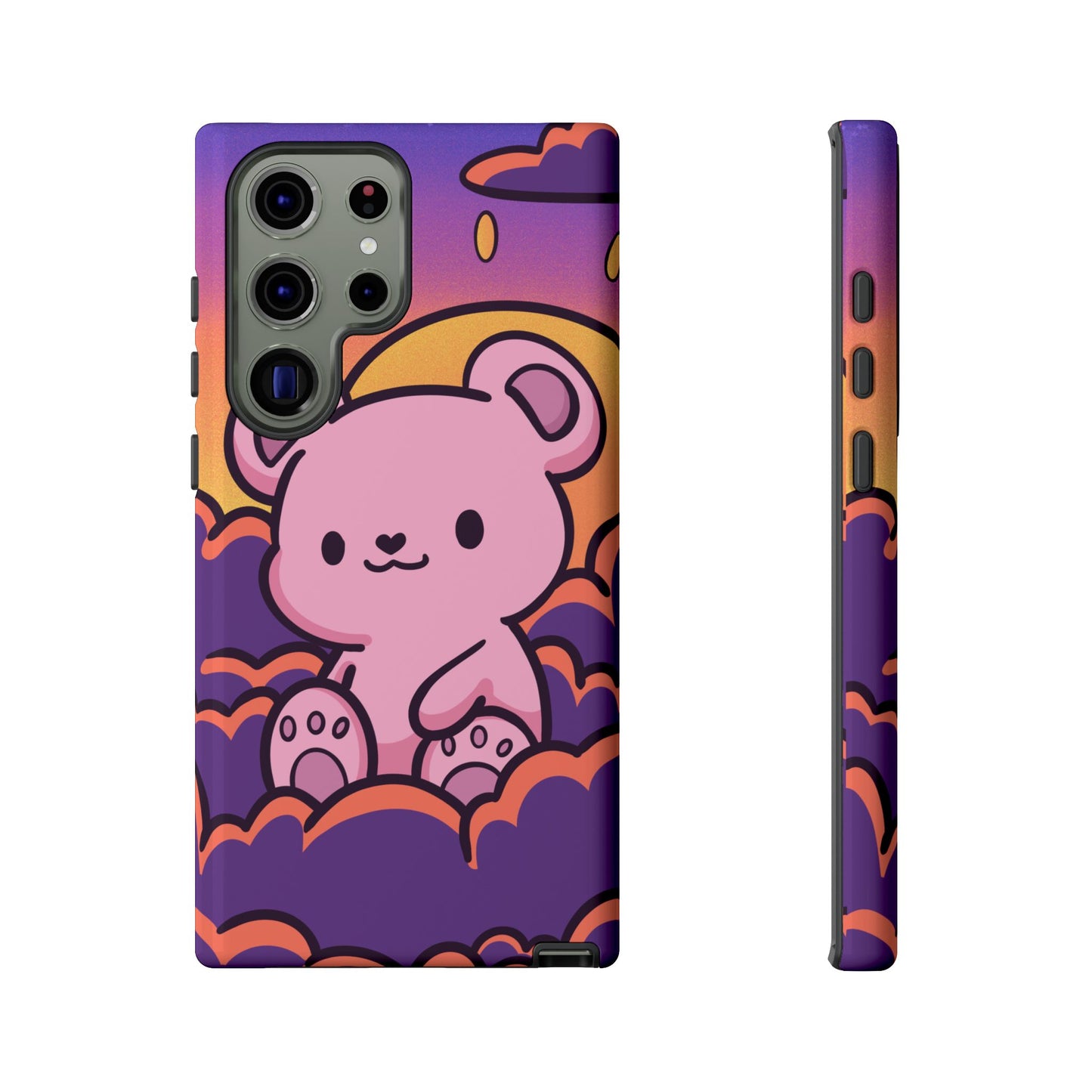 Cloud Cub Sunset Sky Bear Phone Case