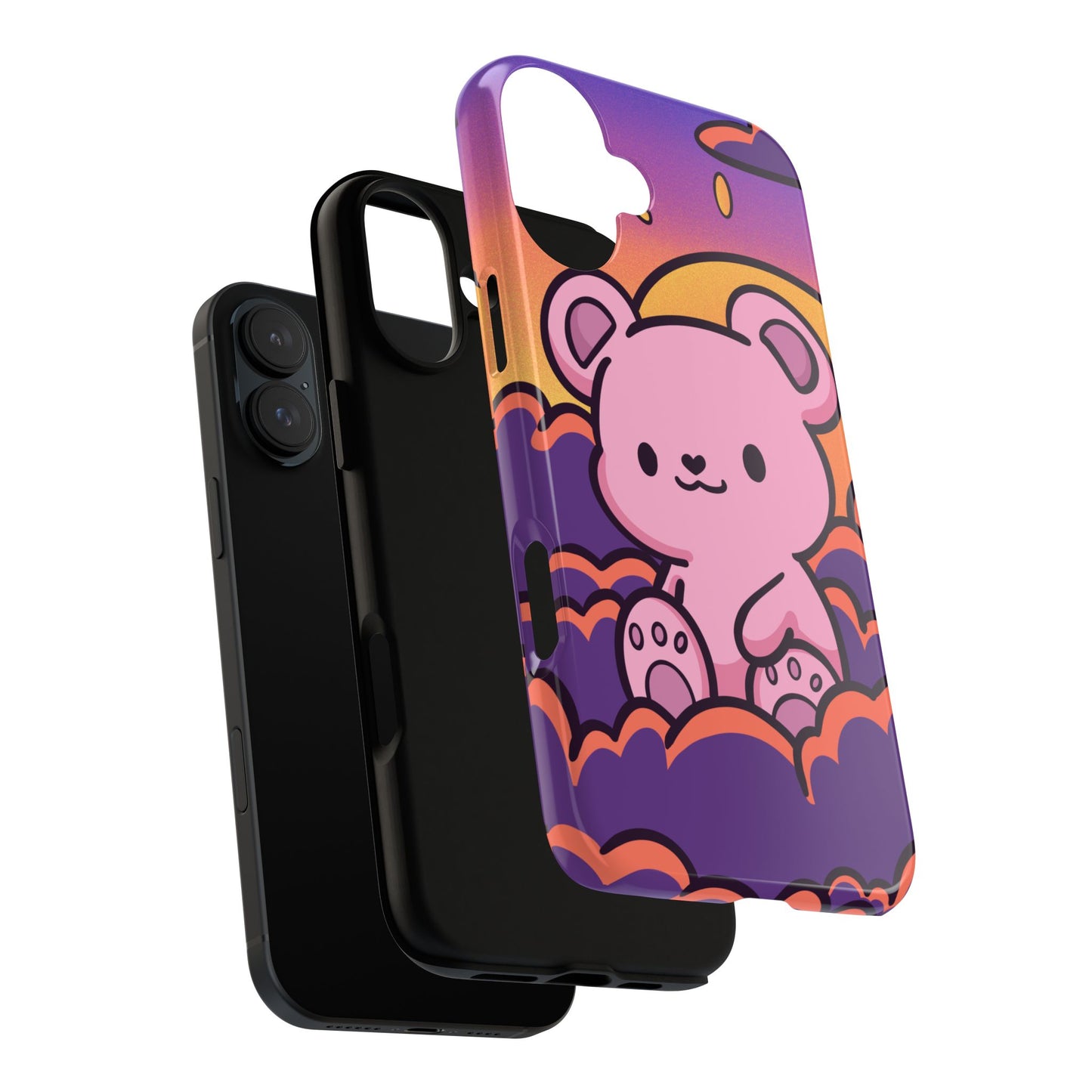 Cloud Cub Sunset Sky Bear Phone Case