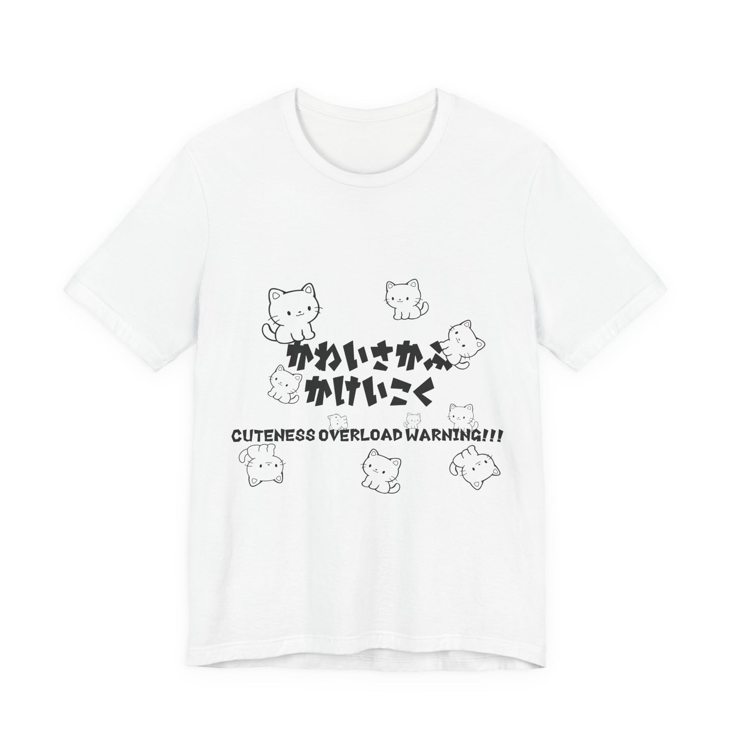 Cuteness Overload Warning Abundance of Cats Japanese T Shirt - Pink X Holic