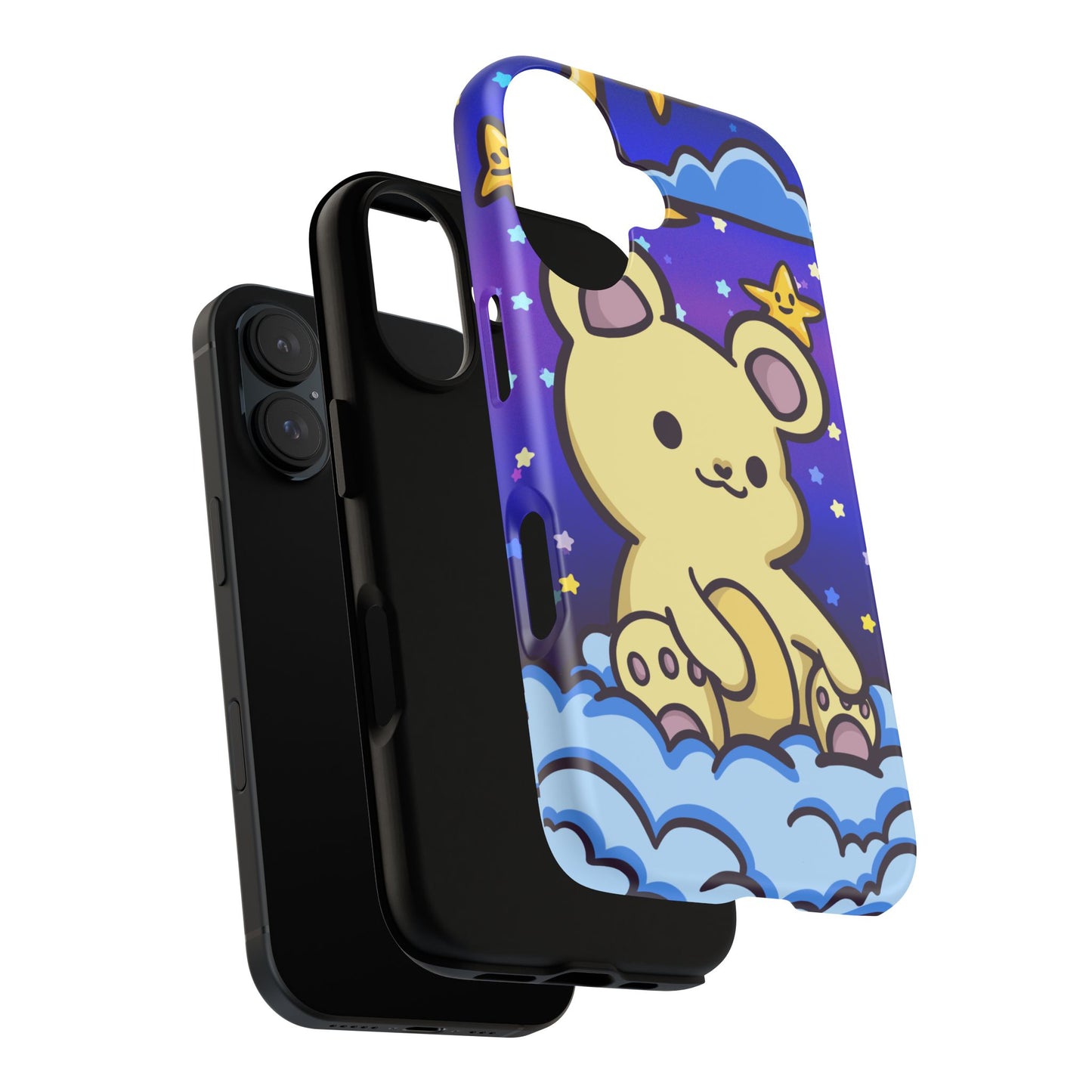 Cloud Cub Nighttime Sky Bear Phone Case