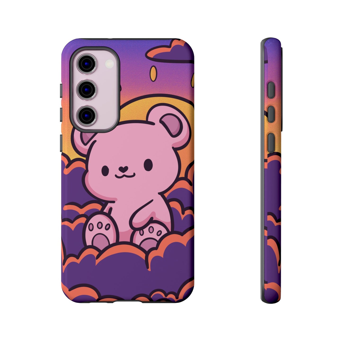 Cloud Cub Sunset Sky Bear Phone Case