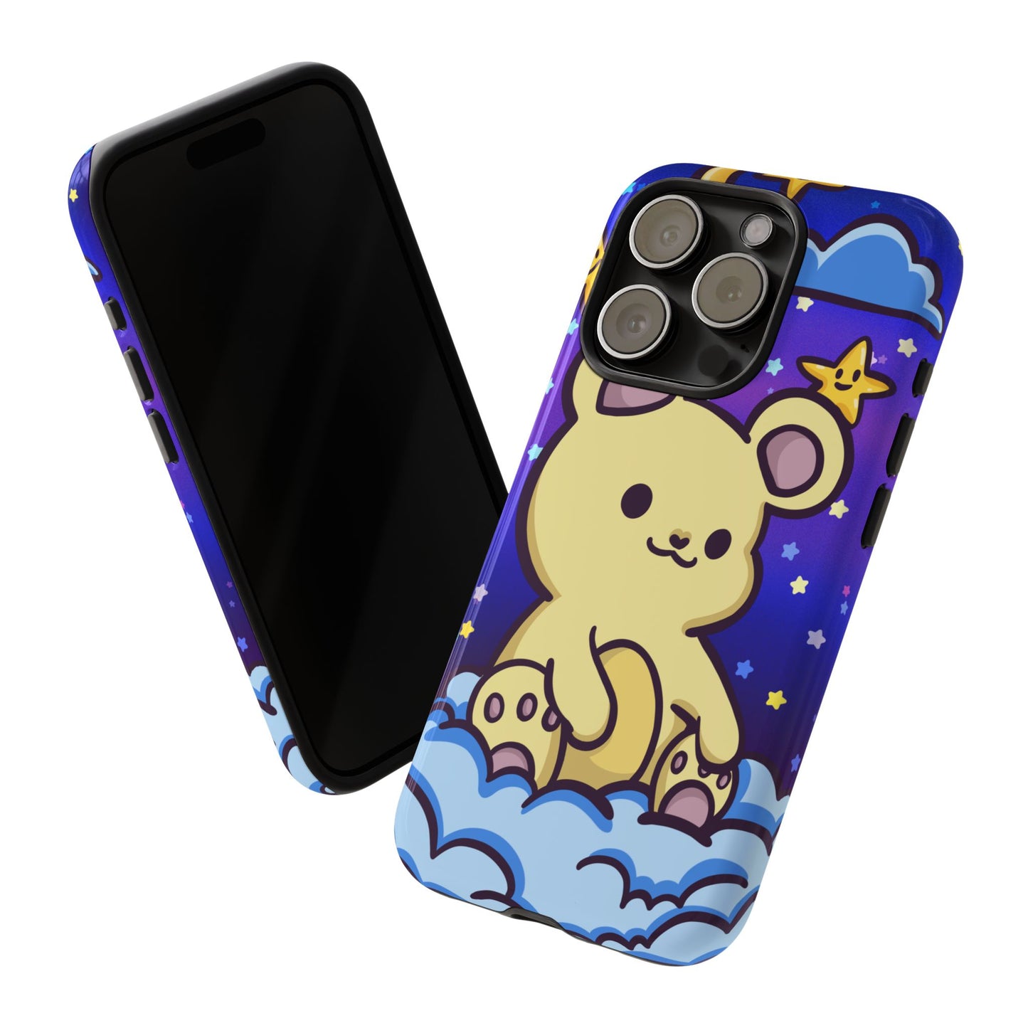 Cloud Cub Nighttime Sky Bear Phone Case