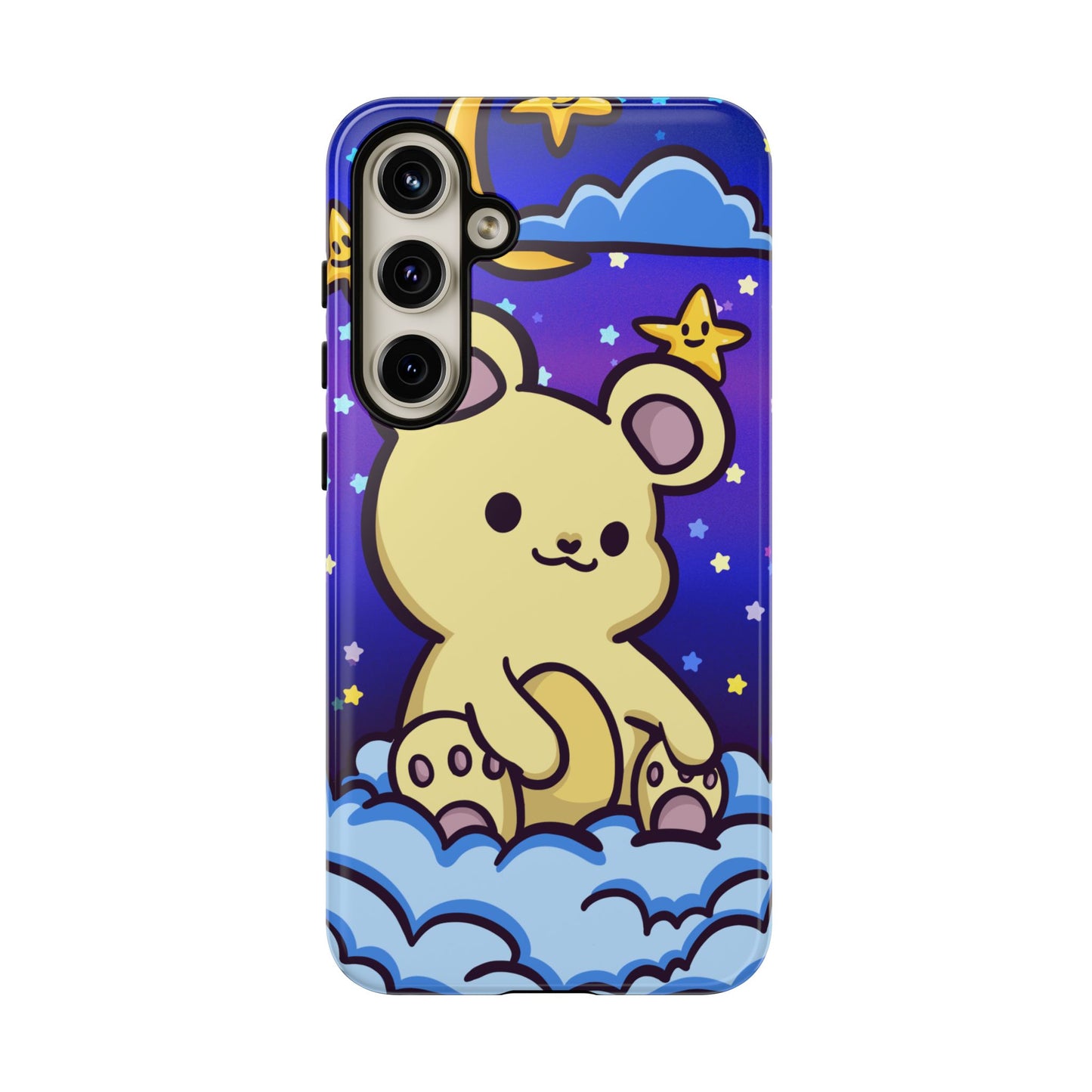 Cloud Cub Nighttime Sky Bear Phone Case