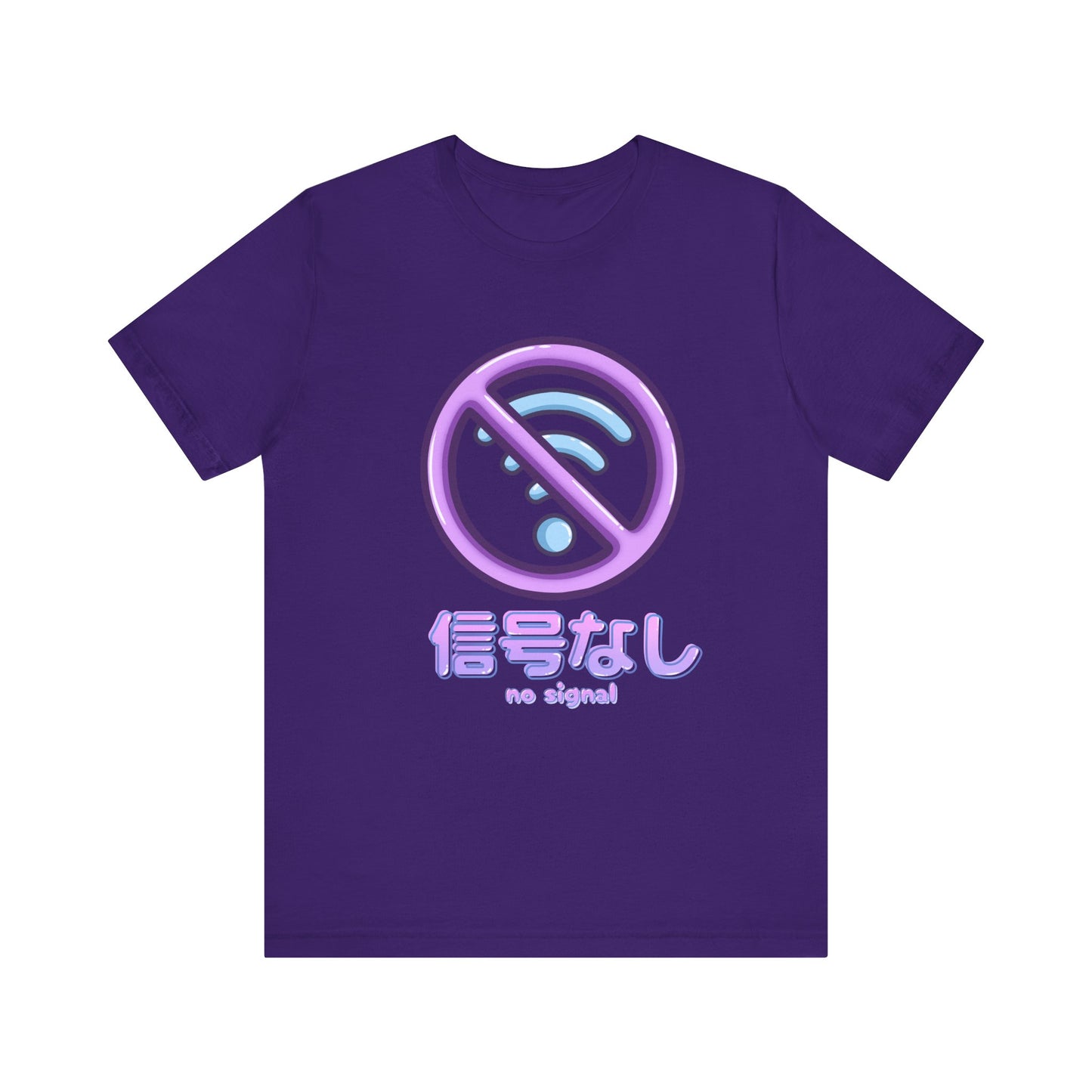Cute No Signal Wifi T Shirt - Pink X Holic