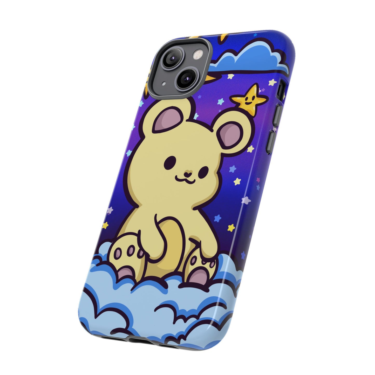 Cloud Cub Nighttime Sky Bear Phone Case